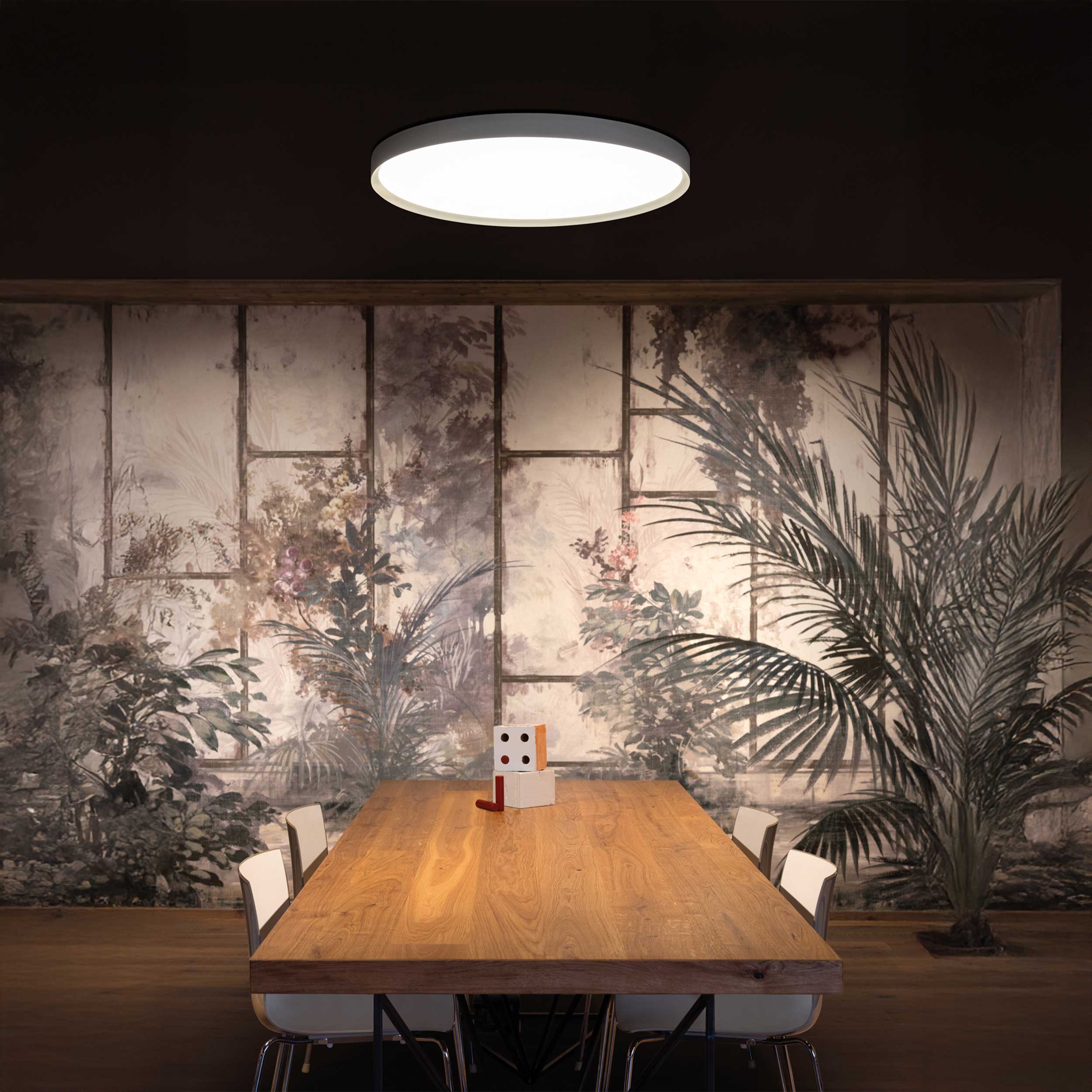 Kruhové svietidlo Lombardo Flo T LED IP20 IK06