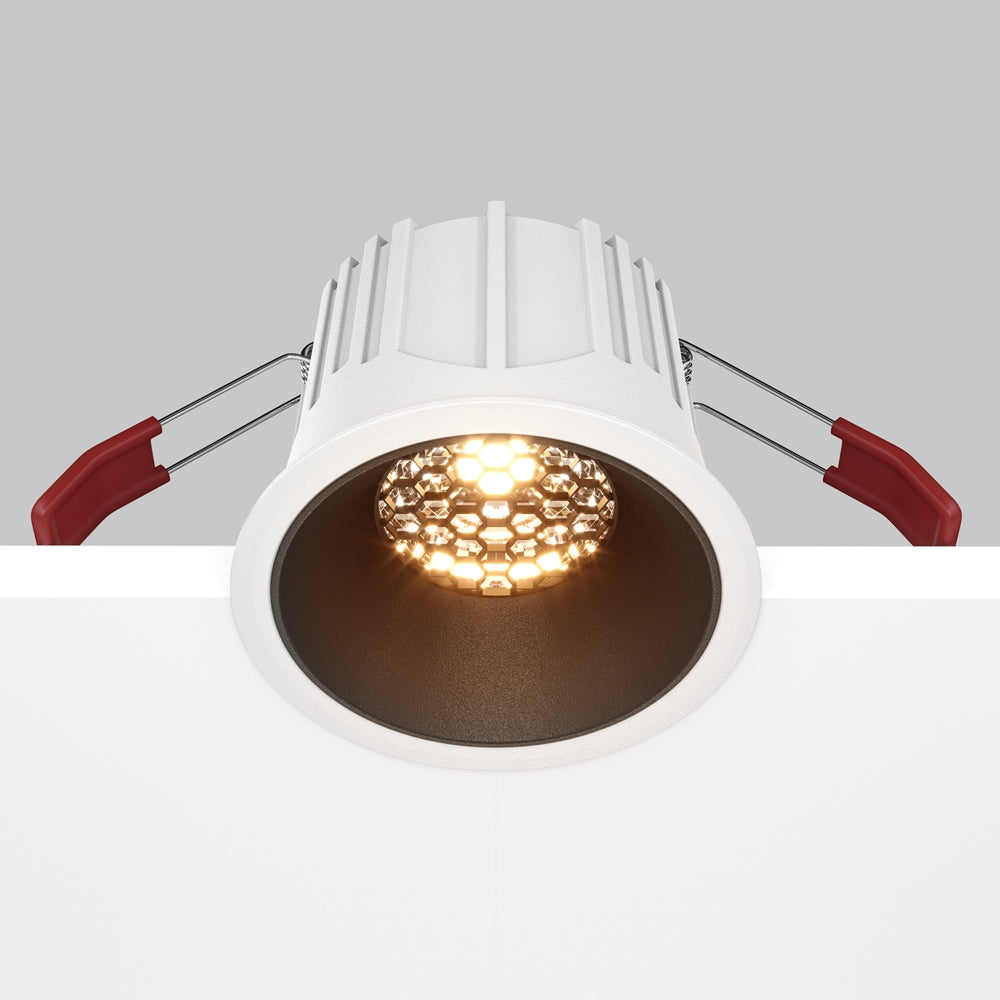 Maytoni downlight Alfa LED 36° zapustené kruhové svietidlo čierne
