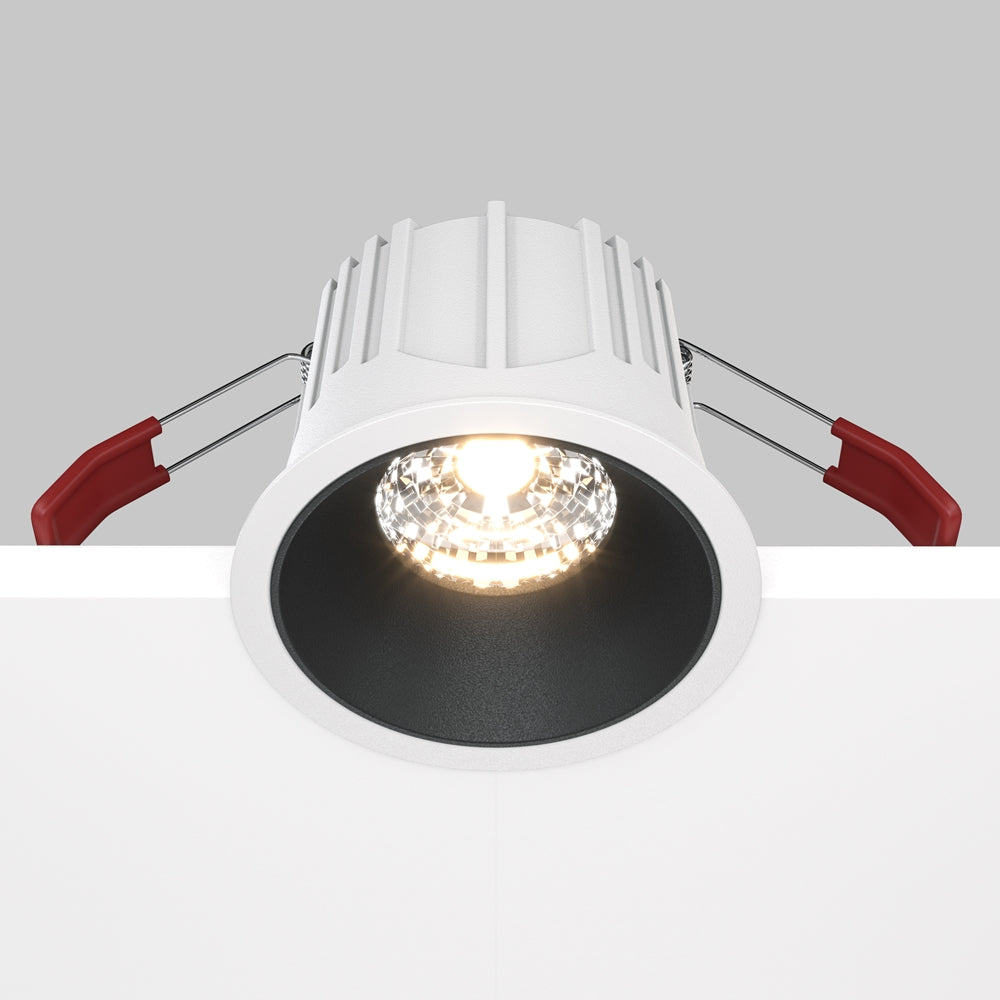 Maytoni downlight Alfa LED 36° zapustené kruhové svietidlo čierne