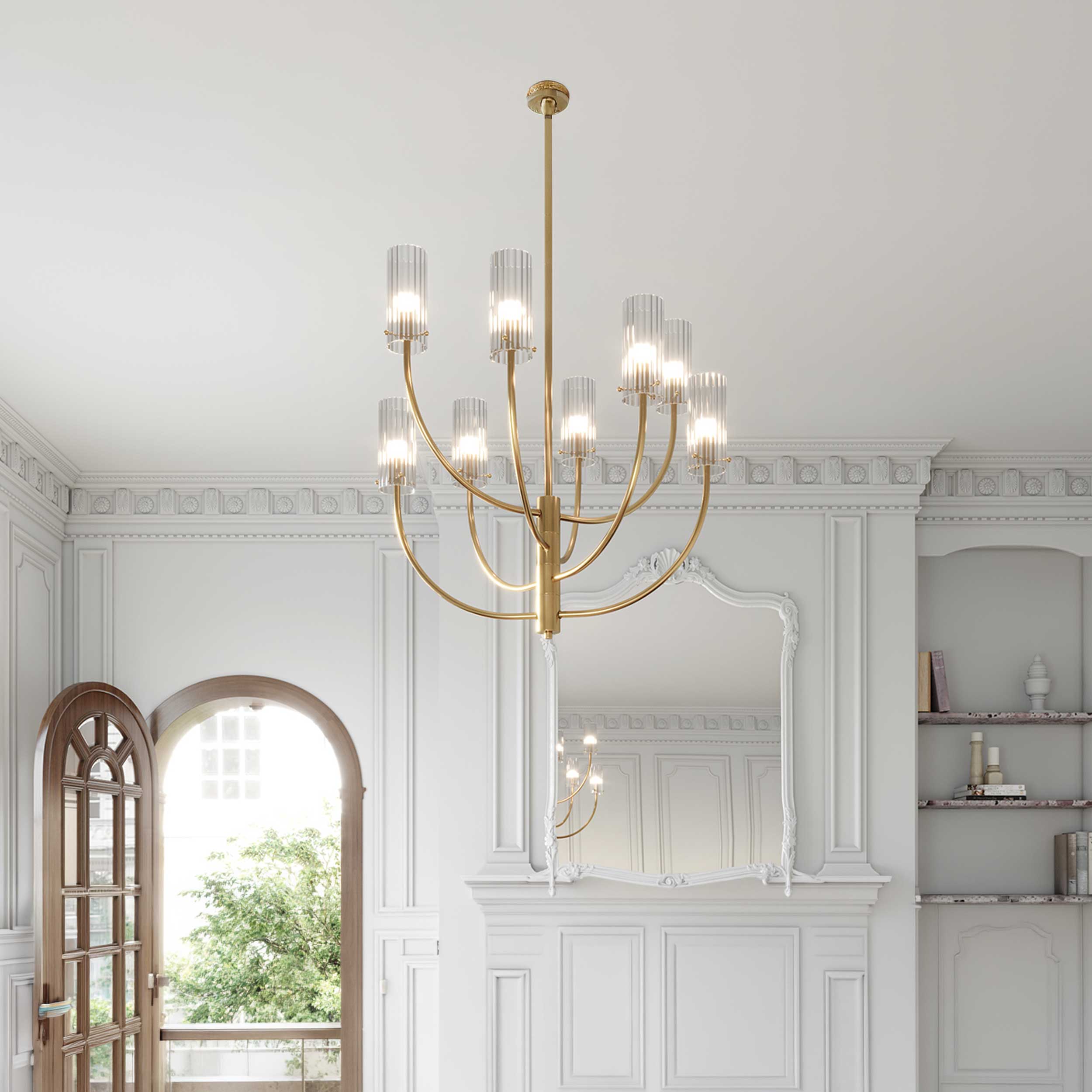 Maytoni Arco G9 závesné svietidlo