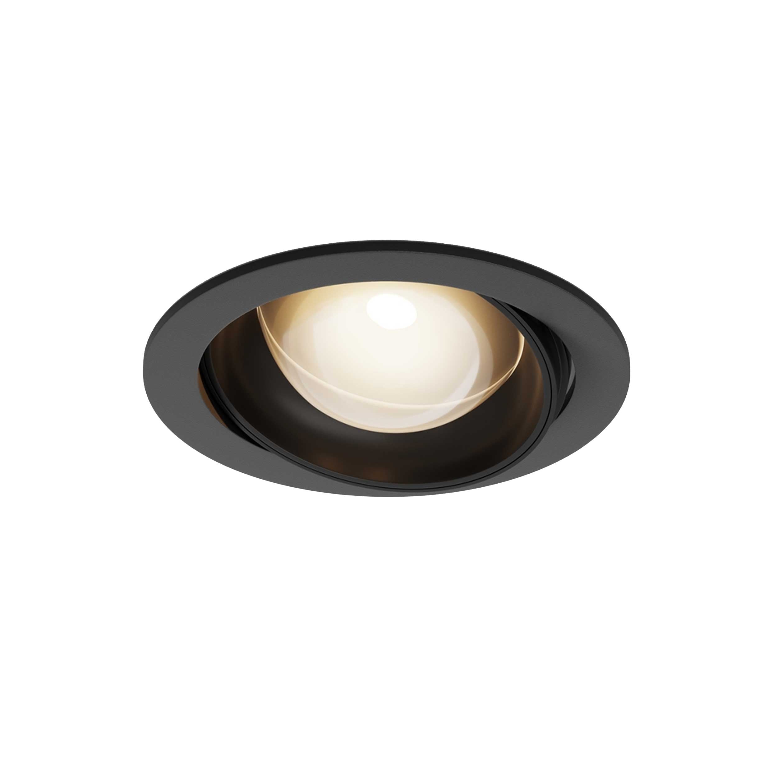 Maytoni downlight Lens LED 3000K 12W 70° zapustené kruhové svietidlo