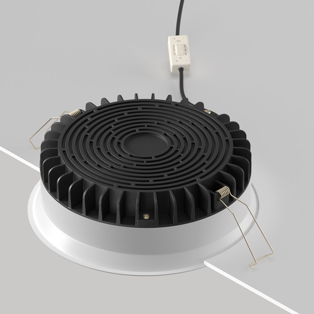 Maytoni downlight Okno LED 100° zapustiteľné kruhové svietidlo