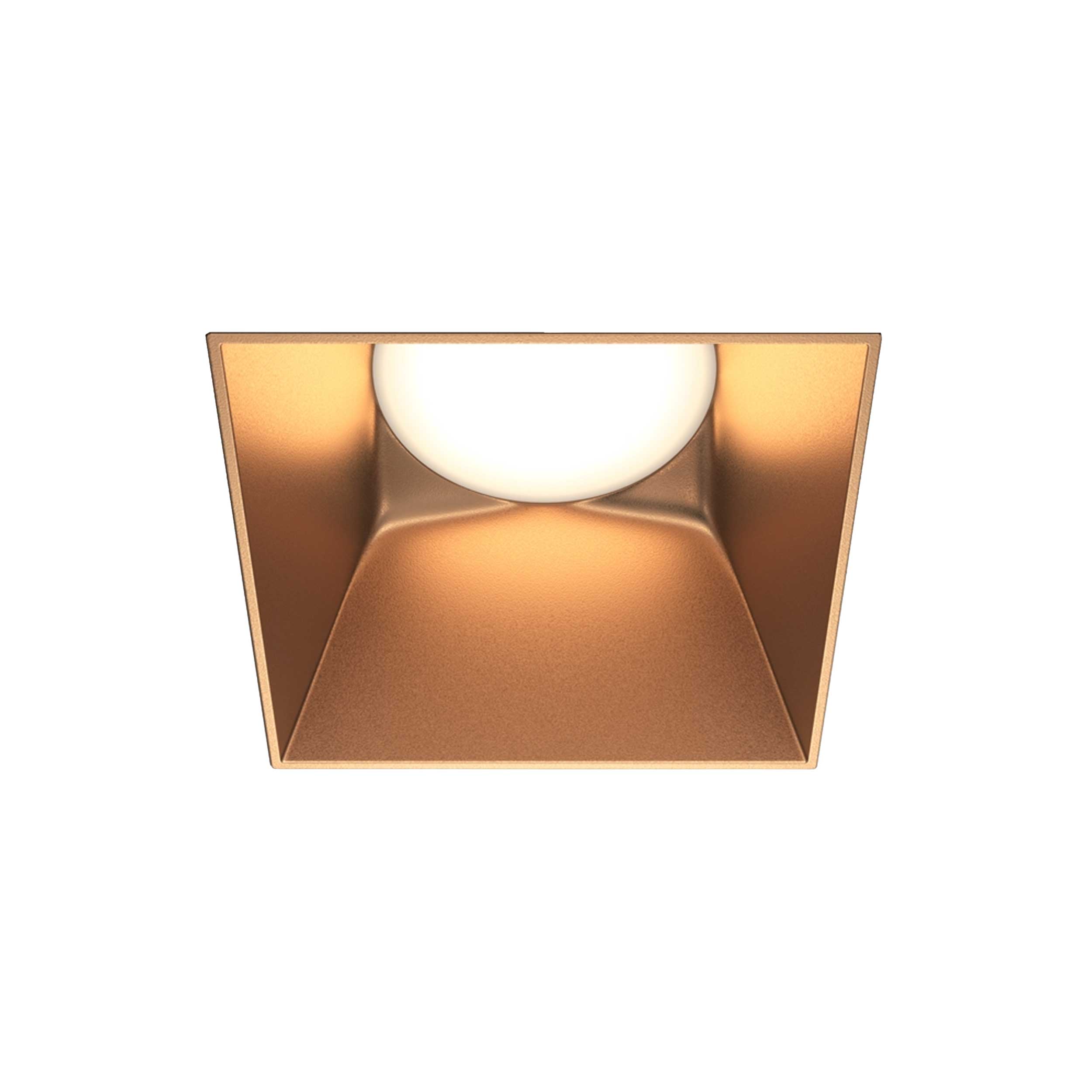Maytoni downlight Share GU10 zapustené štvorcové svietidlo