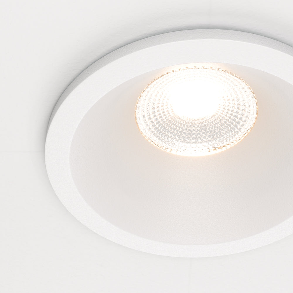 Maytoni downlight Zoom LED 60° zapustené kruhové svietidlo biele