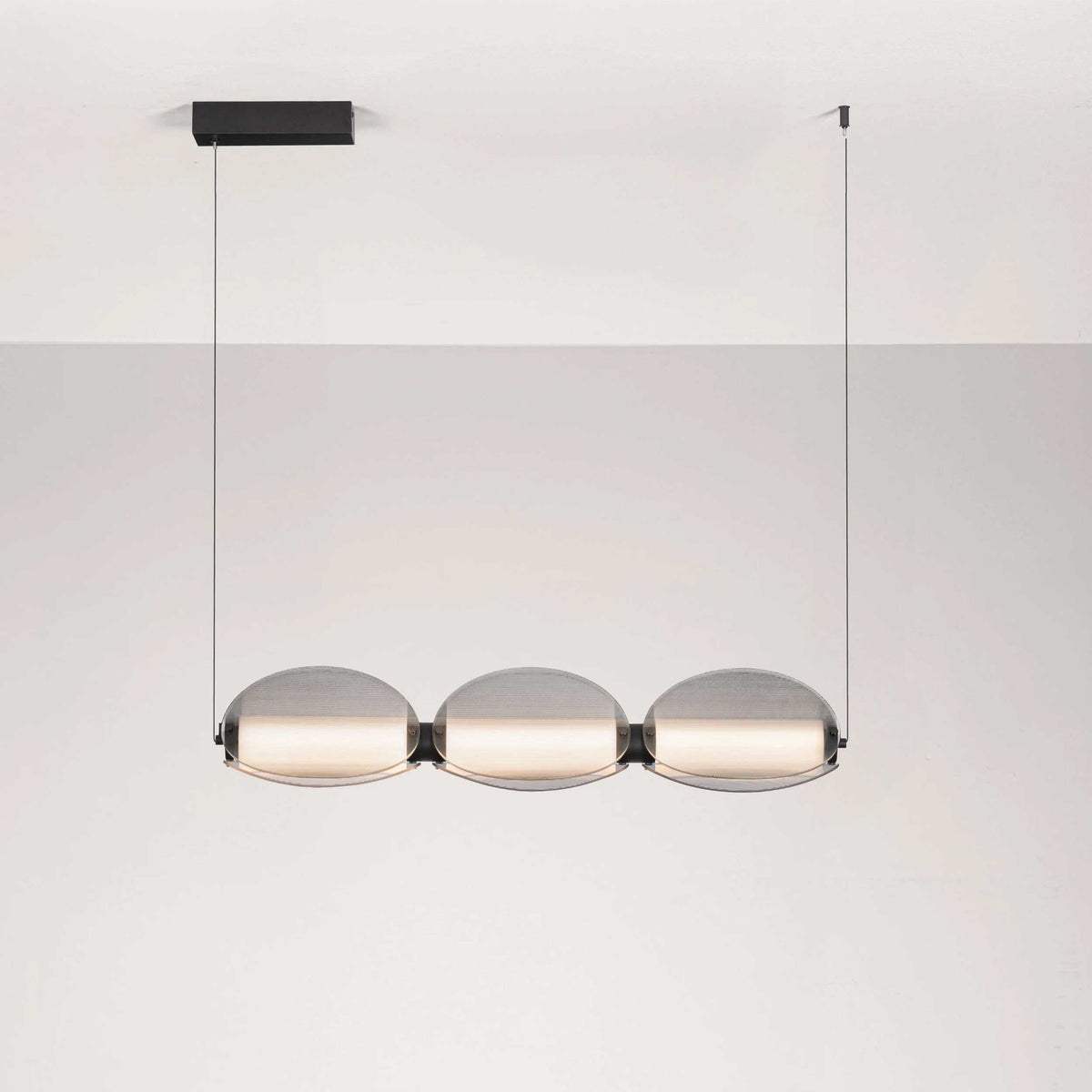 Nova Luce Noir LED závesné svietidlo podélné