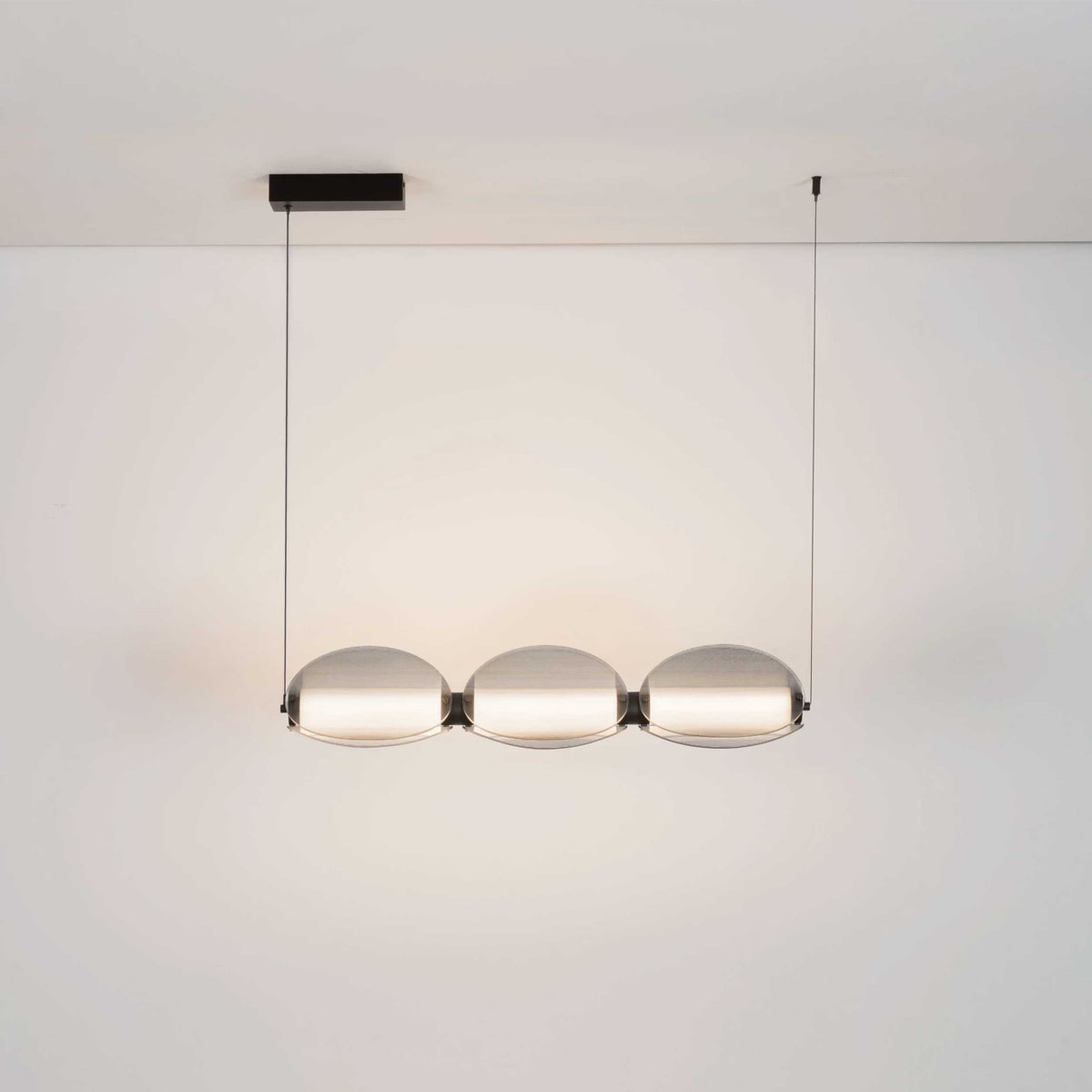 Nova Luce Noir LED závesné svietidlo podélné