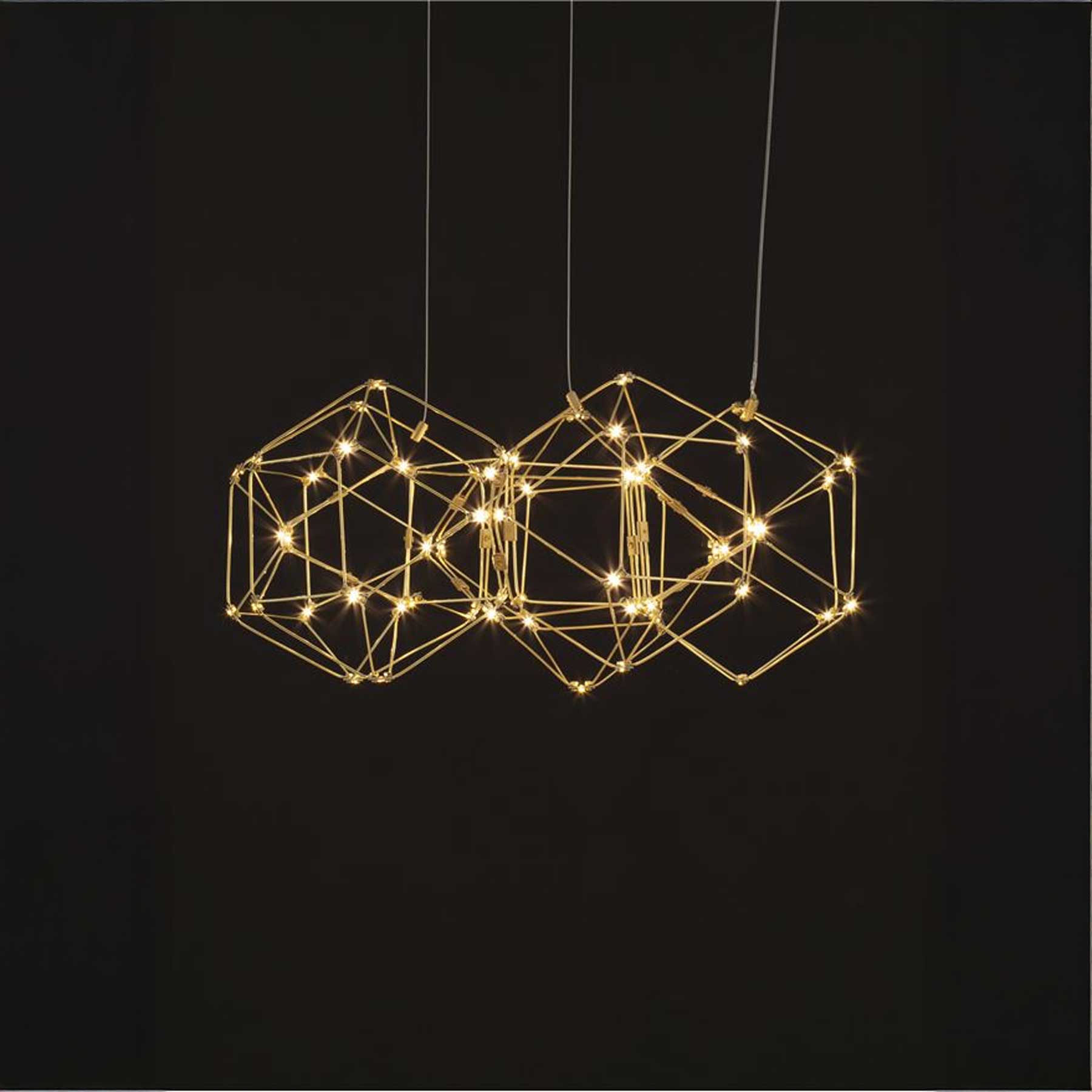 Nova Luce Nebula LED kruhové závěsné svítidlo