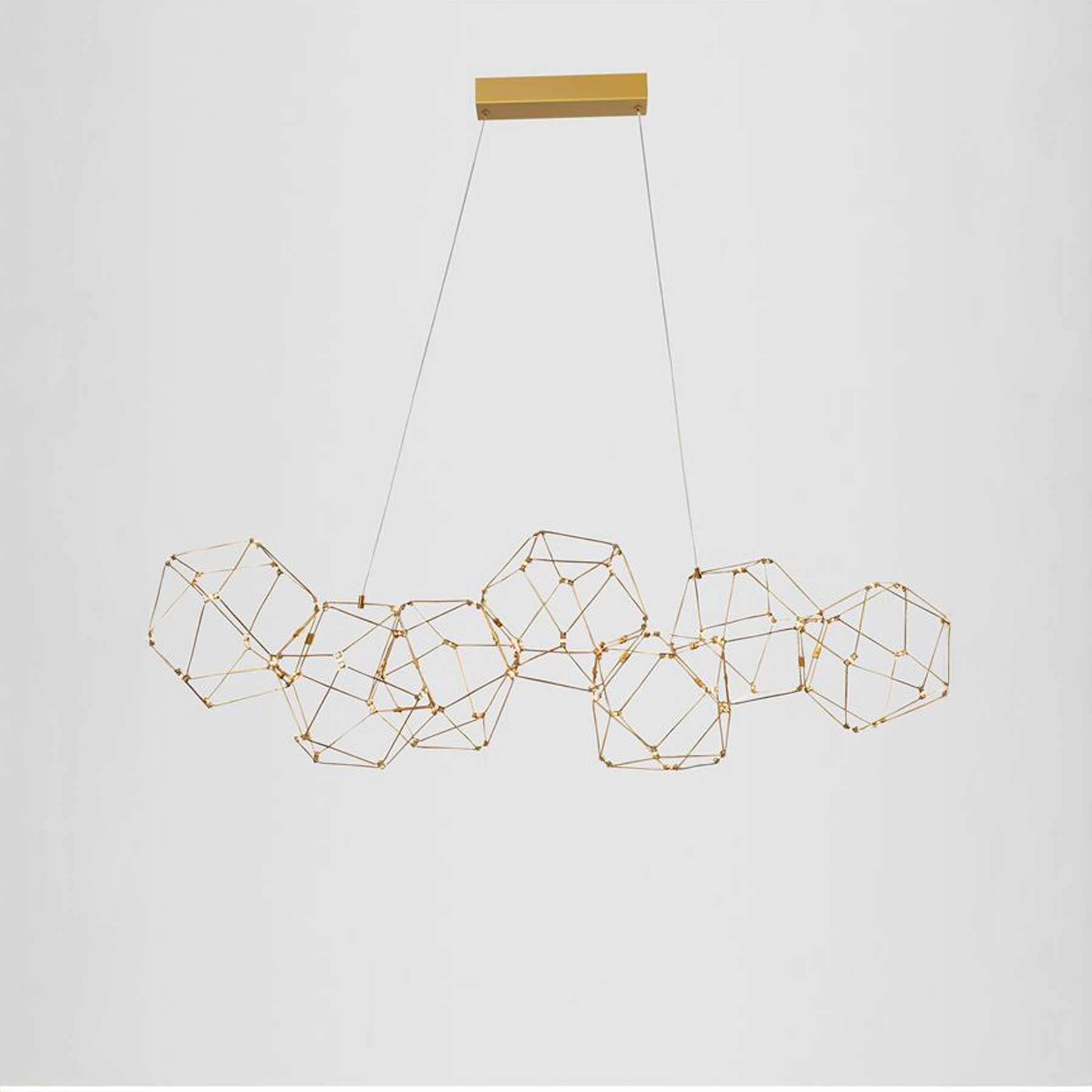 Nova Luce Nebula LED podélné závěsné svítidlo