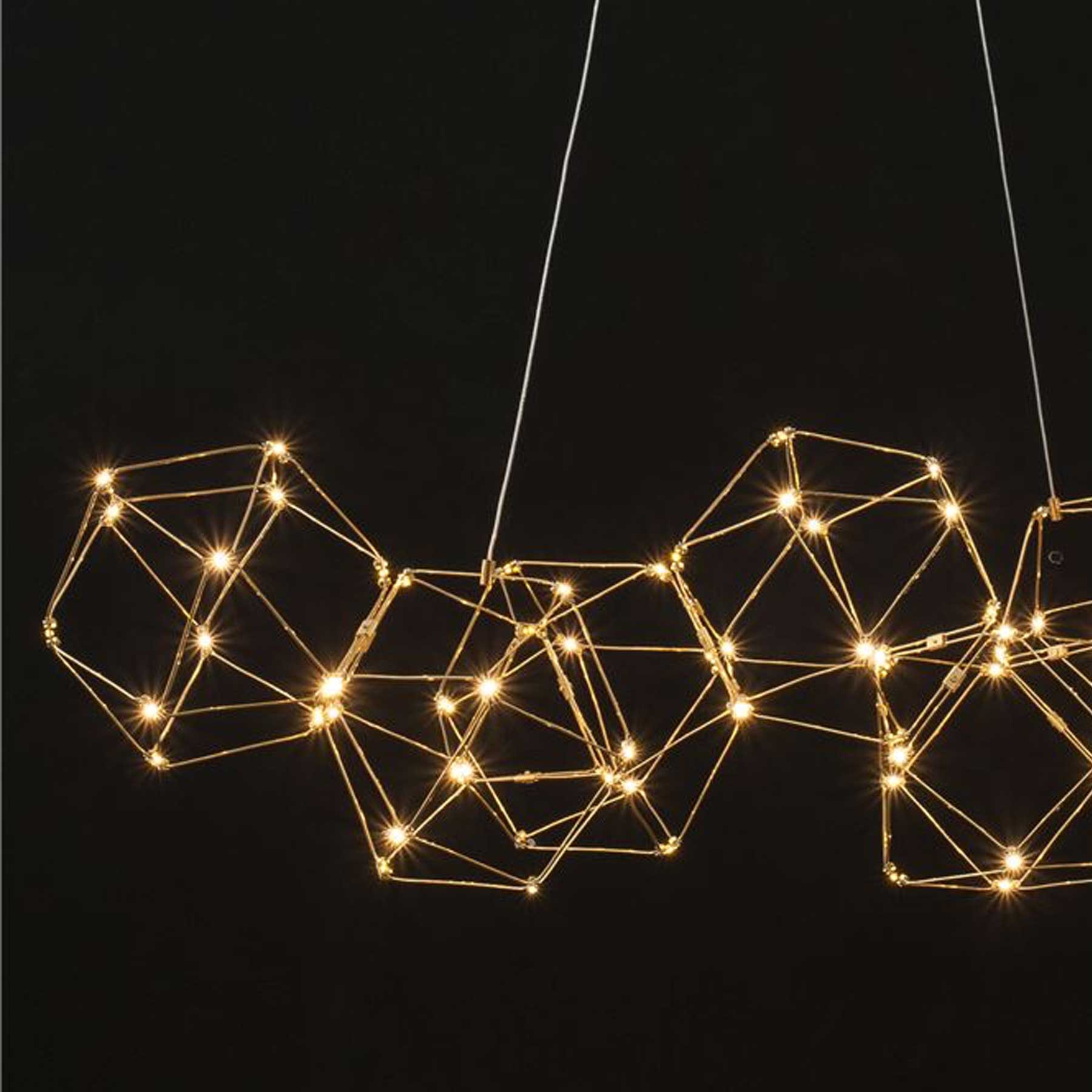 Nova Luce Nebula LED podélné závěsné svítidlo