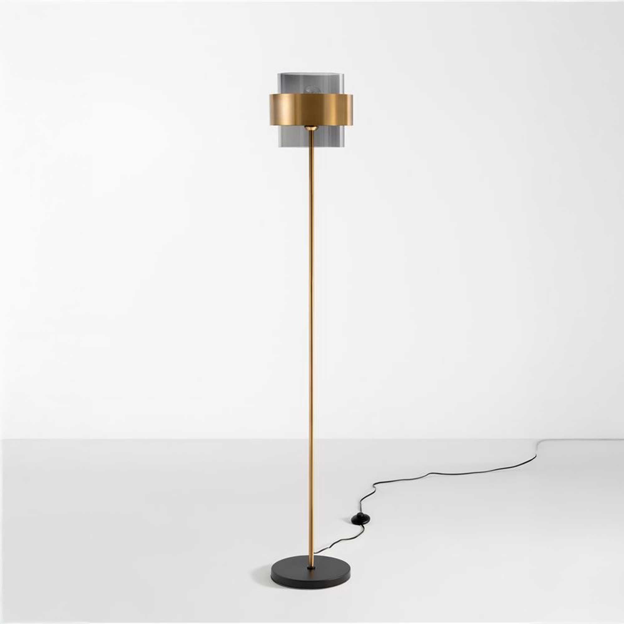 Nova Luce Sianna E27 sklenená stojanová svietidlo