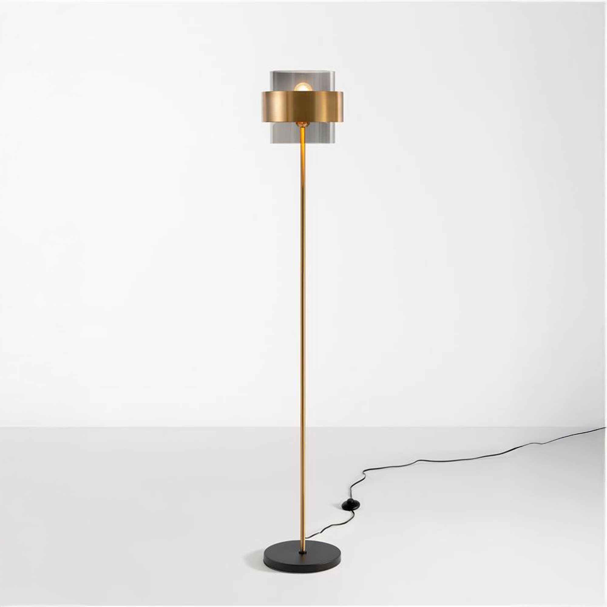 Nova Luce Sianna E27 sklenená stojanová svietidlo