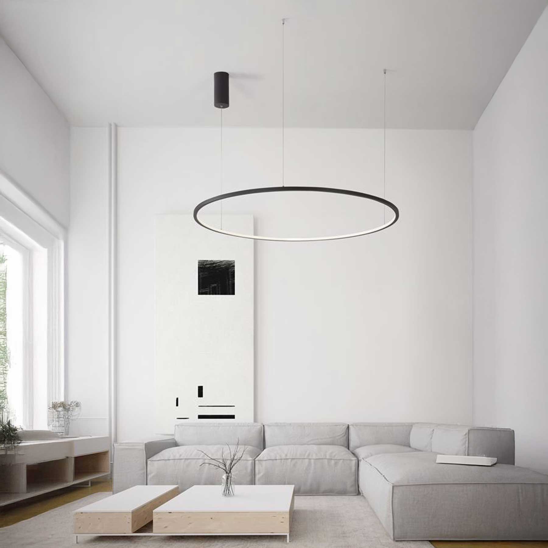 Nova Luce Tarquin LED kruhové závěsné svítidlo