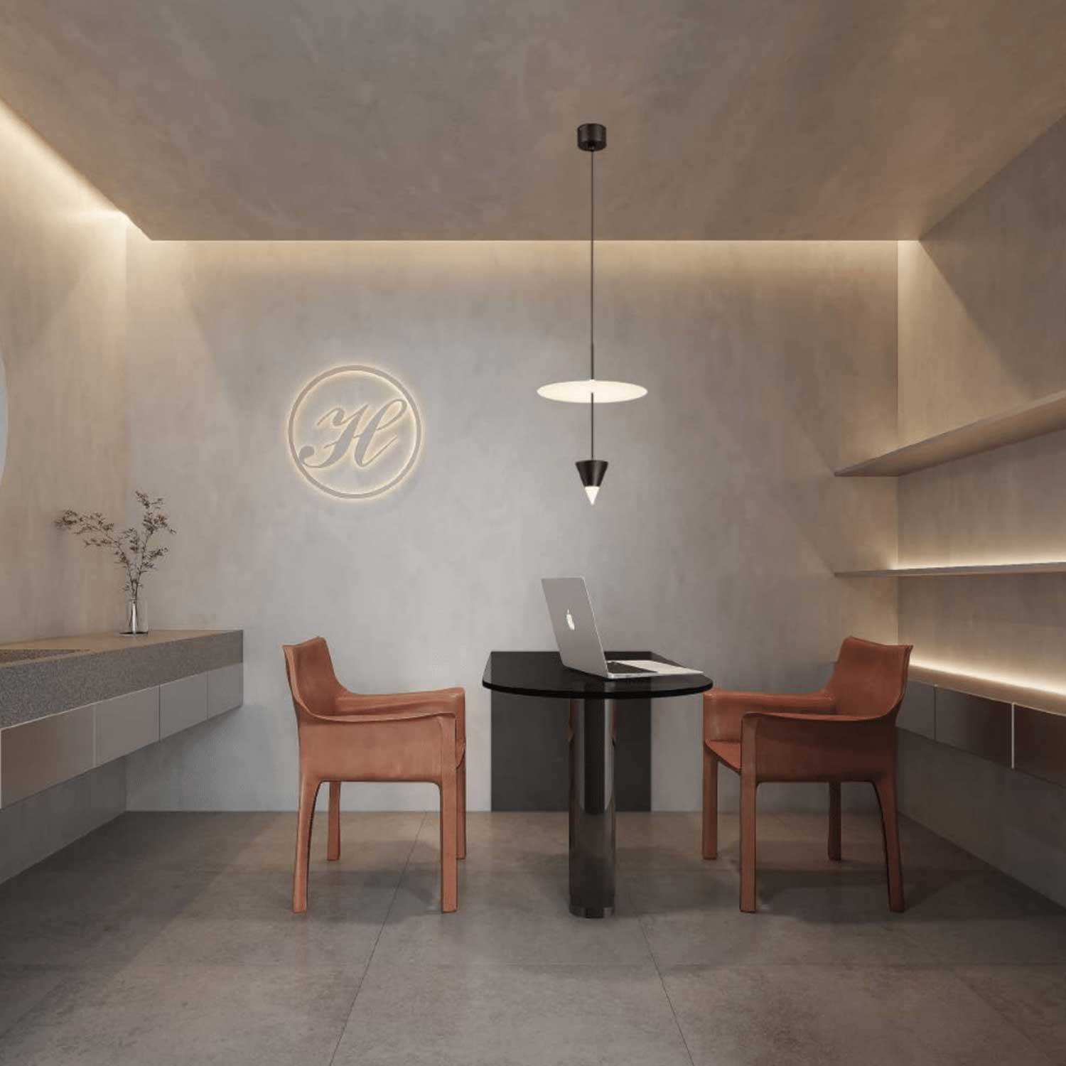 Conical LED závěsné svítidlo up/down