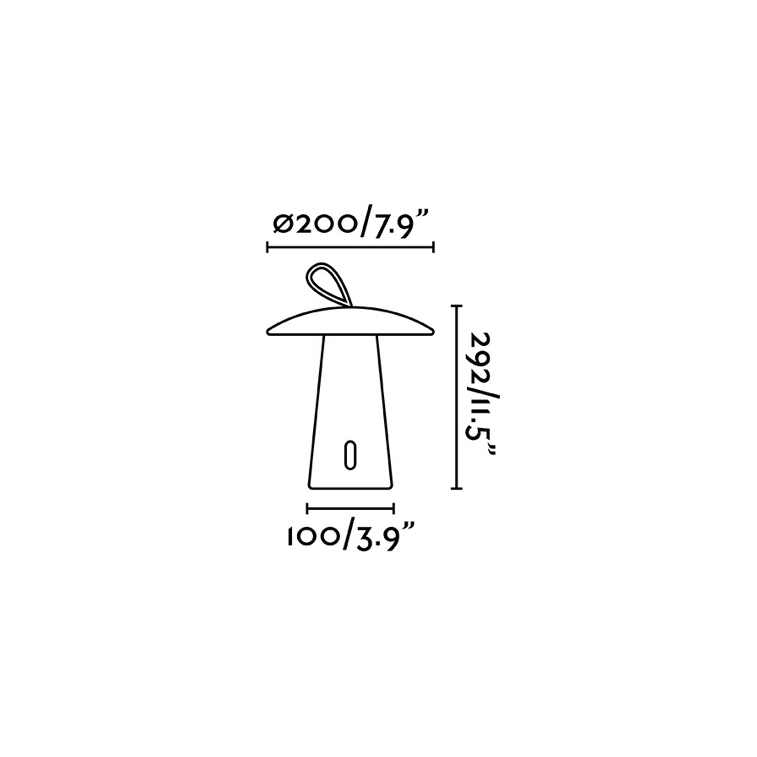 Stolná LED lampa Faro Cata