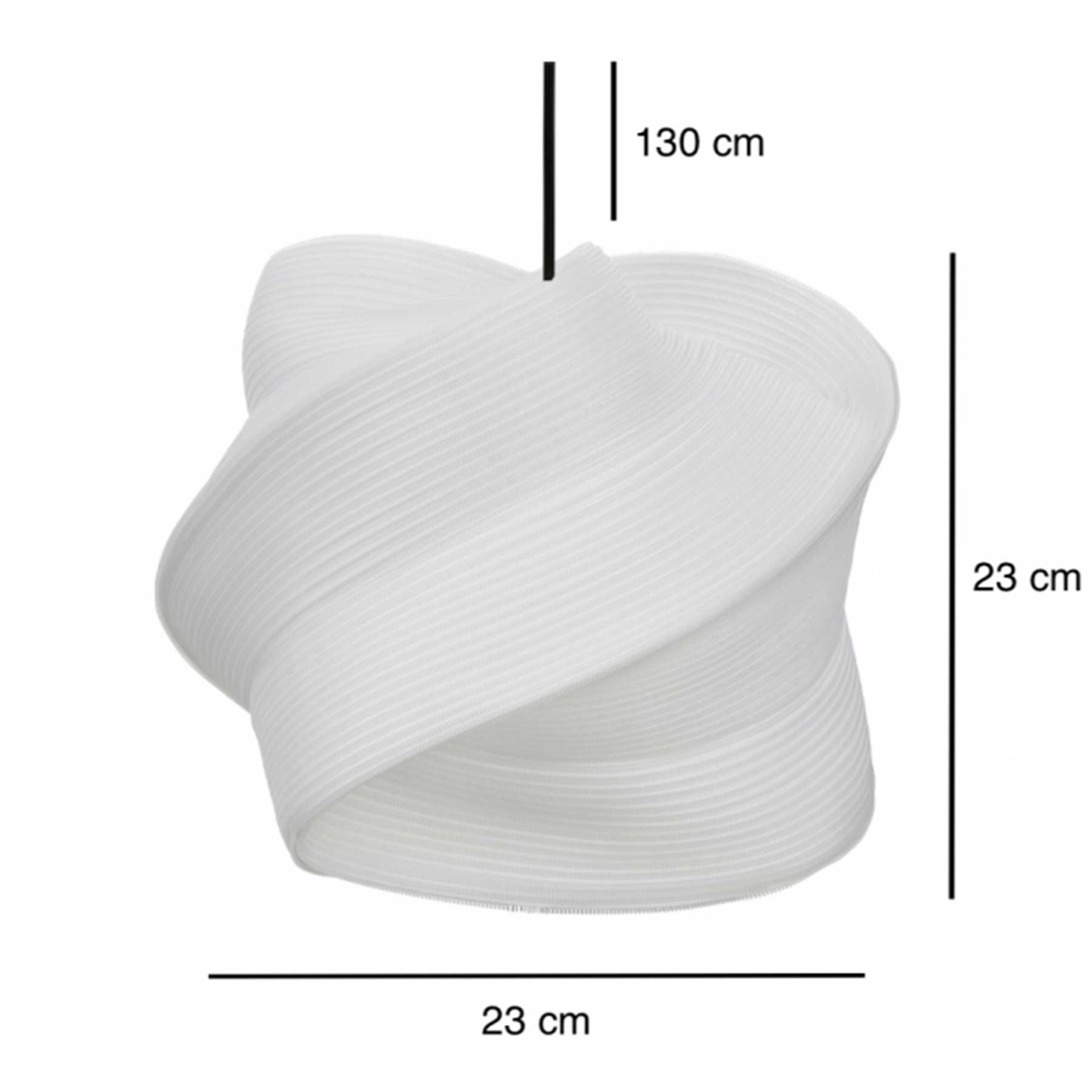 TD Lamps Zippoo E27 textilní závěsné svítidlo