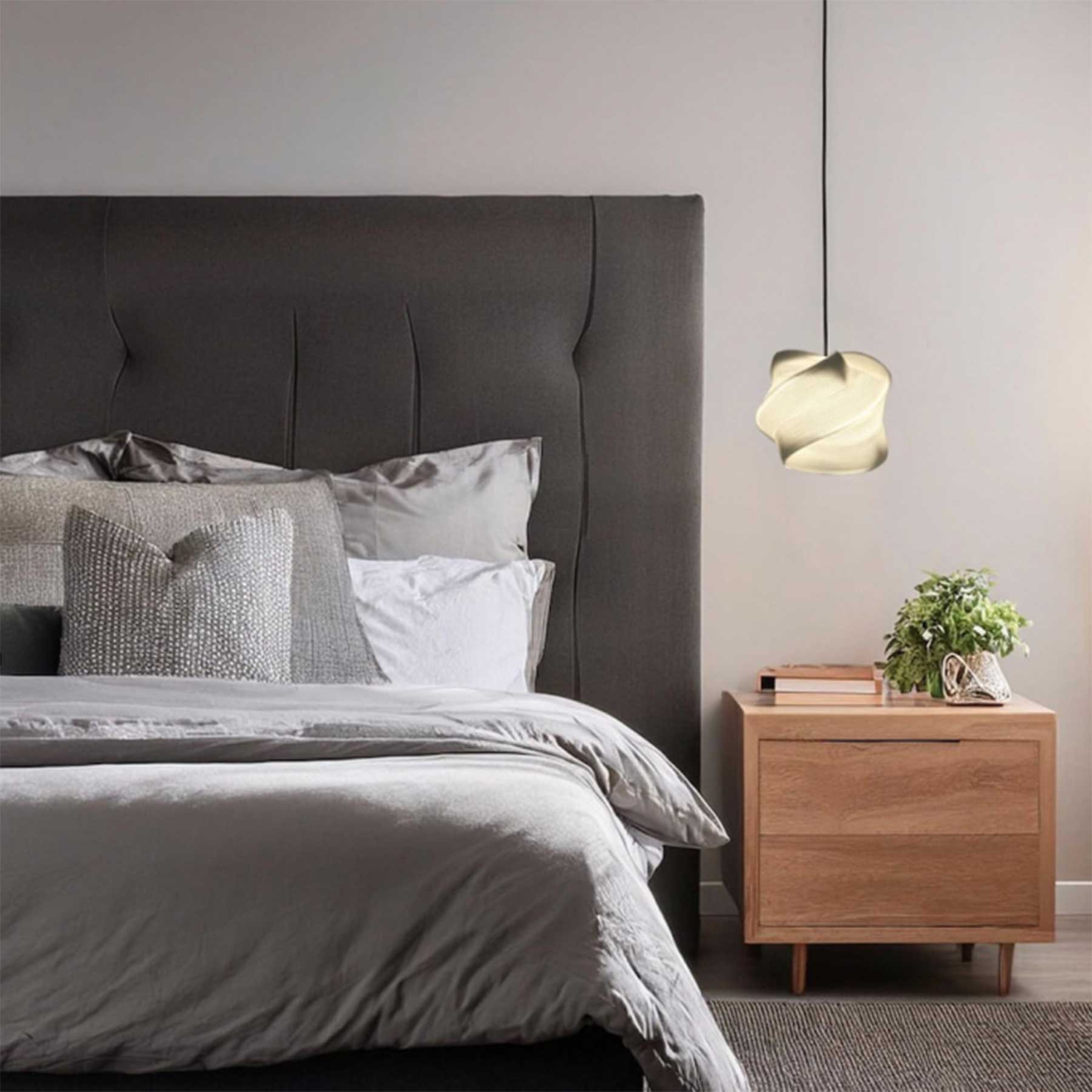 TD Lamps Zippoo E27 textilní závěsné svítidlo