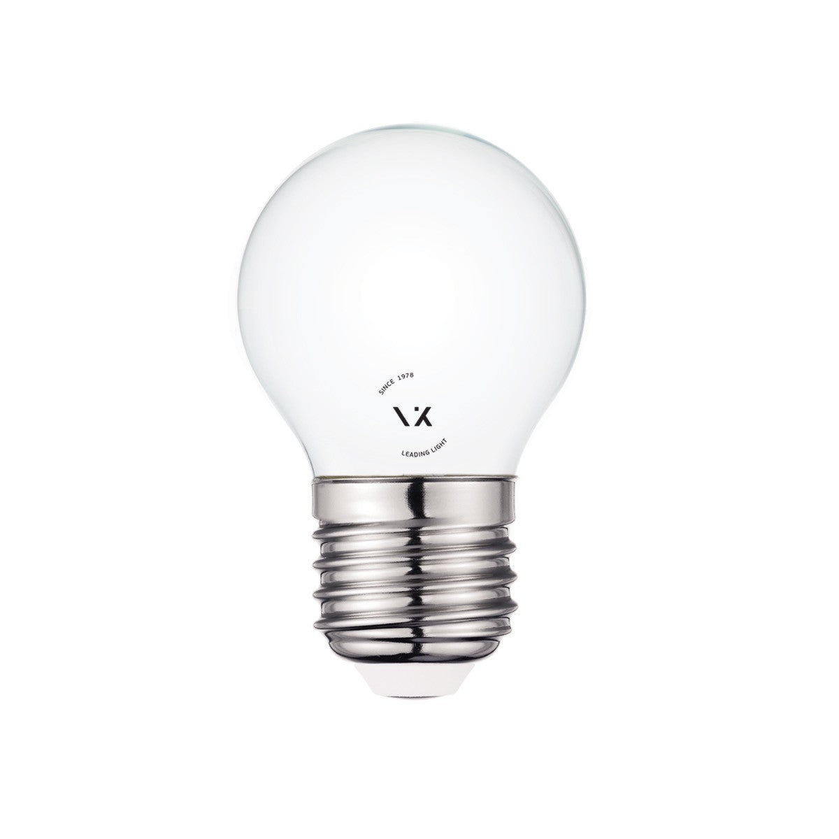 LED žiarovka VK Light Mini Globe Filament Milky E27
