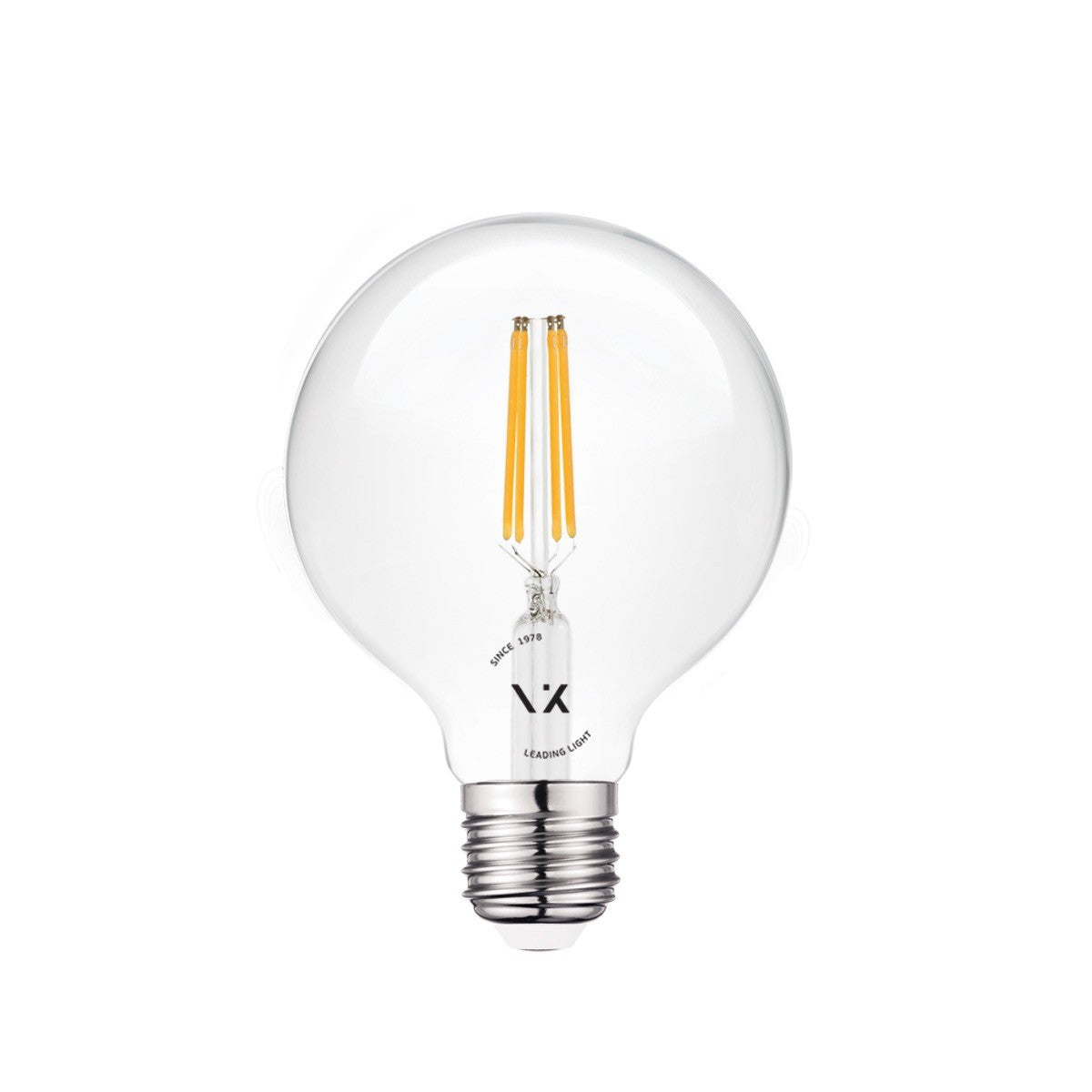 LED žiarovka VK Light Globo Filament Clear E27