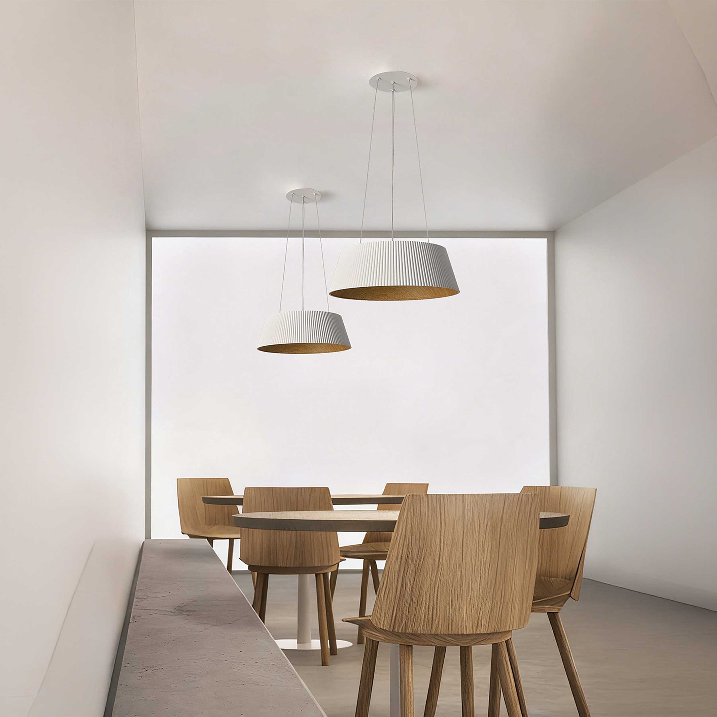 VK Light Aelia Wood LED závesné svietidlo
