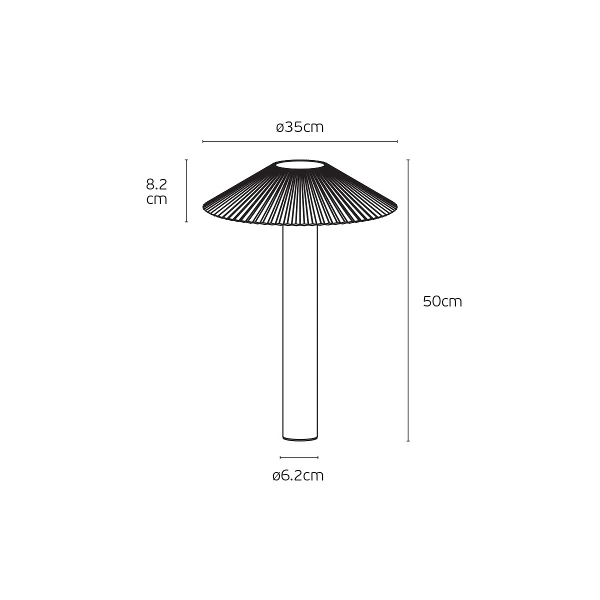 VK Light Amelie LED stĺpové svietidlo IP65