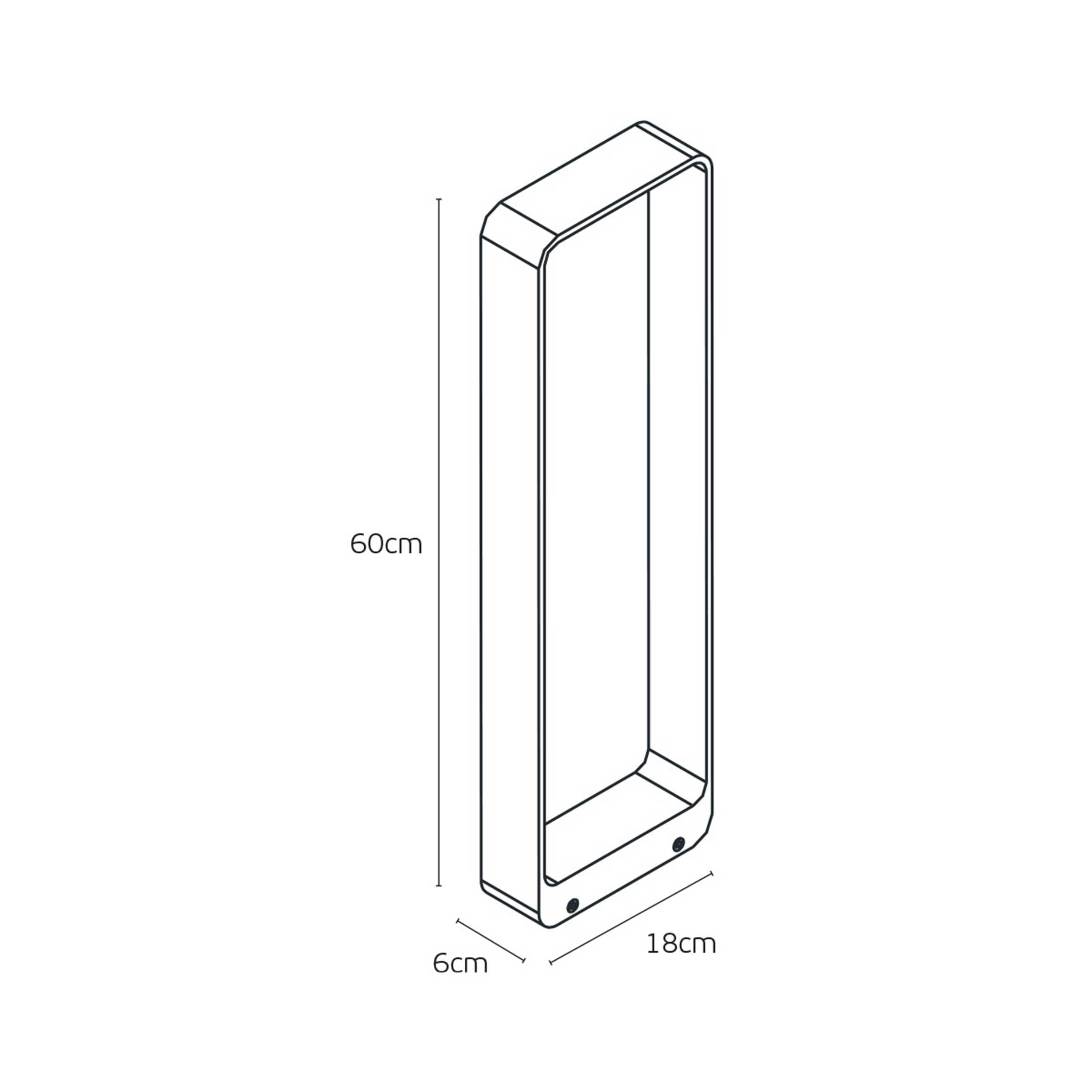 VK Light Brace LED stĺpové svietidlo IP65
