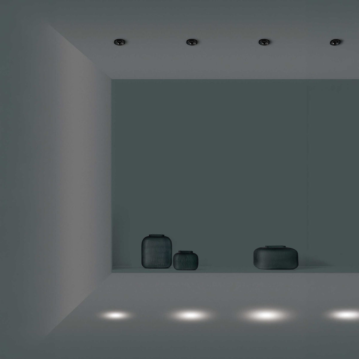 VK Light Bloc Zoom LED nastaviteľné zapustené svietidlo 15°–24°