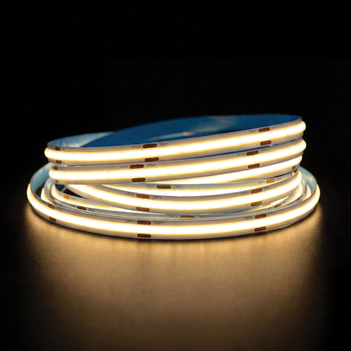 LED COB pásik 24 V, CRI 90, IP65, 3000 K, stmievateľný (5 m)