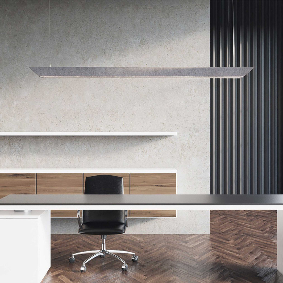 VK Light Mute Slim LED závesné akustické svietidlo