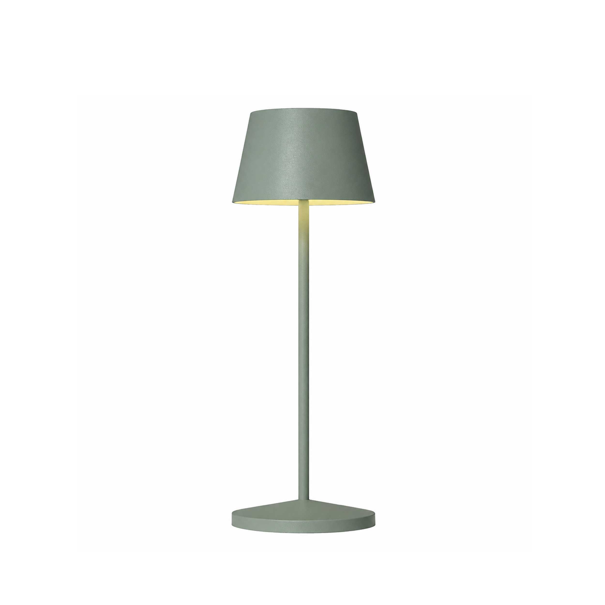 VK Light Opos LED stolová prenosná svietidlo IP65 okrúhla