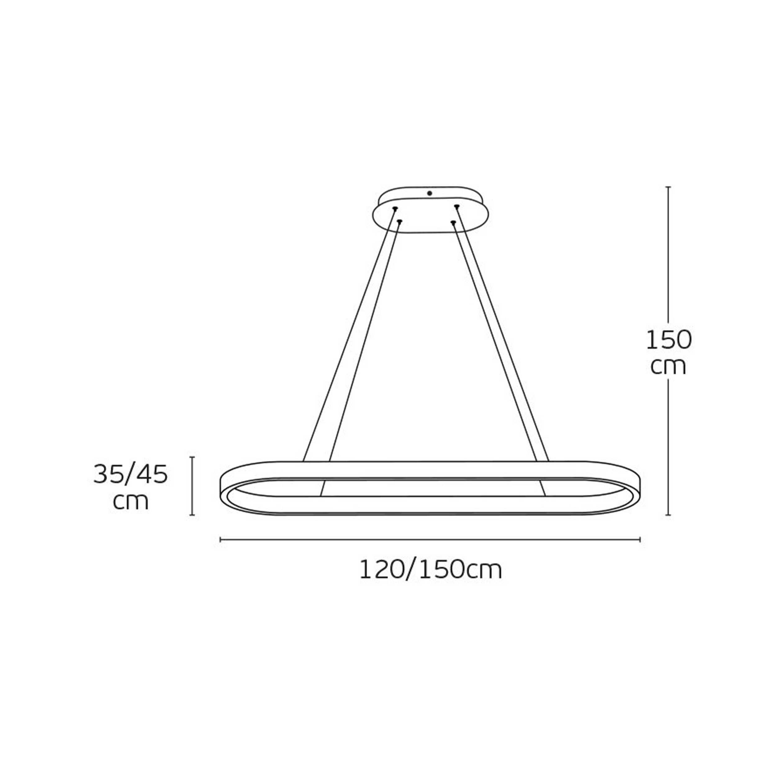 Nova Luce Stellar LED nástenné svietidlo