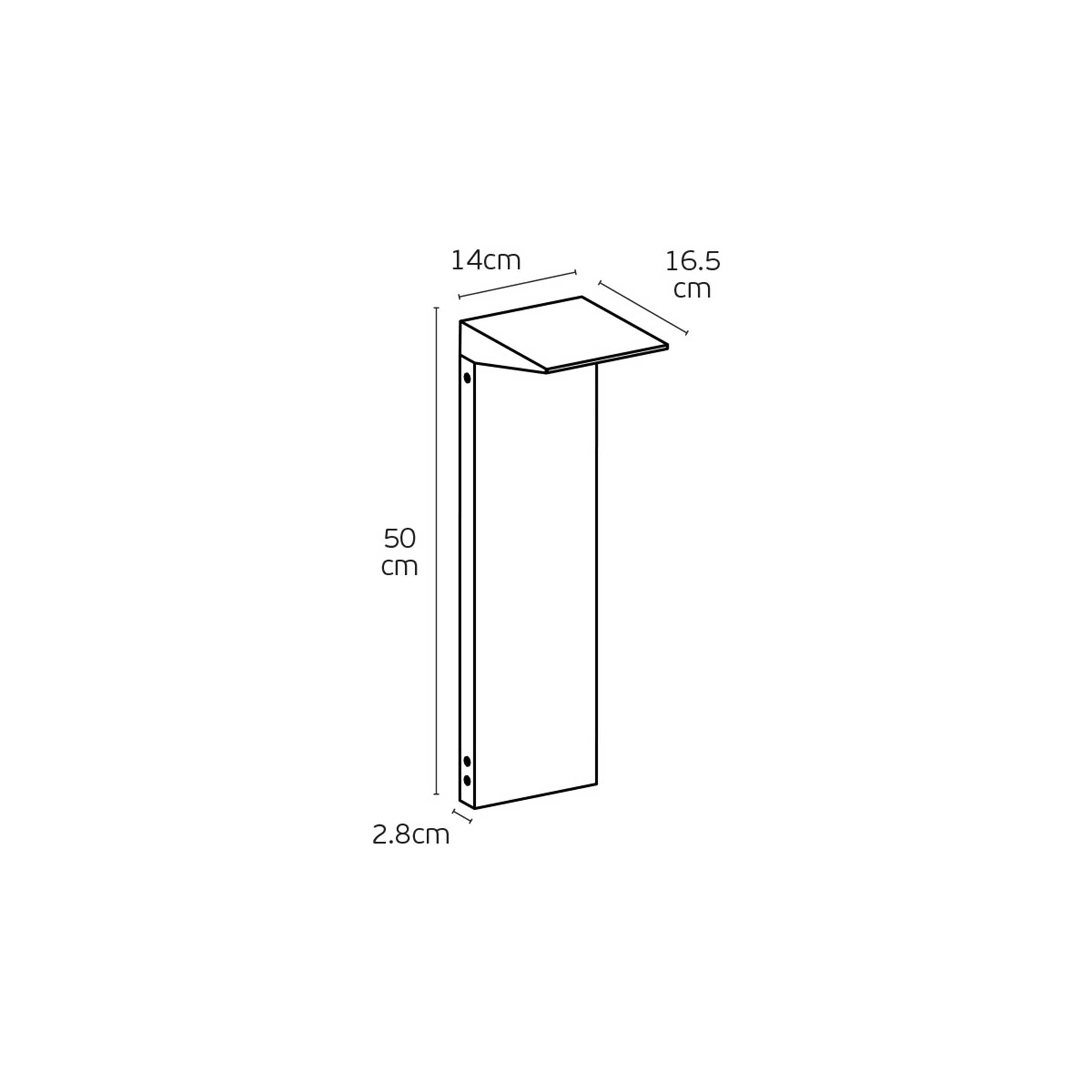 VK Light Zen LED stĺpové svietidlo IP65