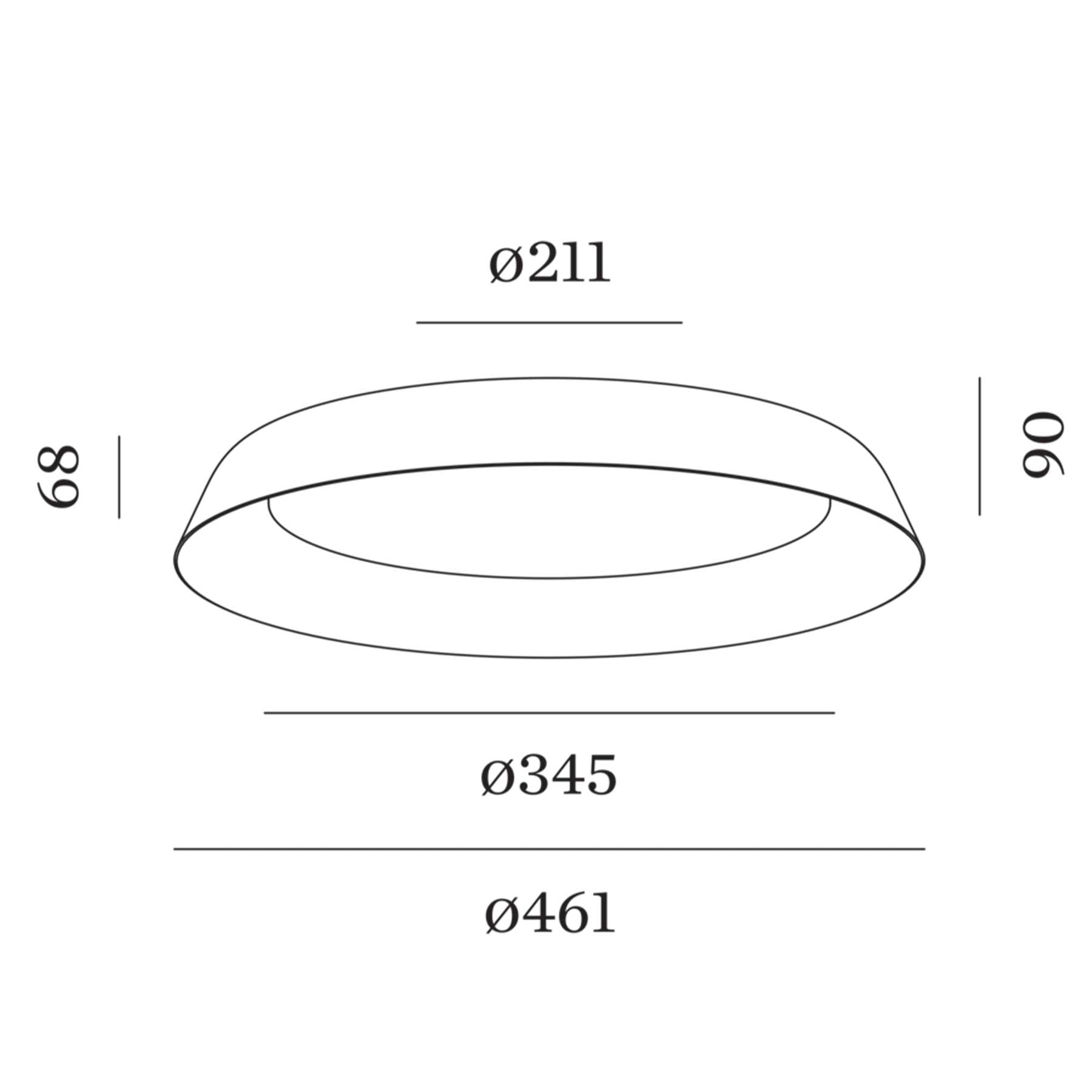 Wever and Ducré TOWNA přisazené svítidlo IP44 bílá