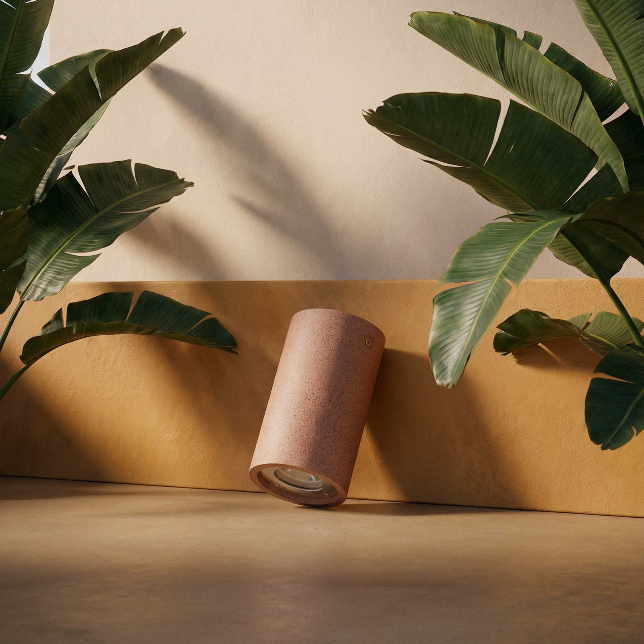 Okrúhle stropné svietidlo Cristher Stone GU10