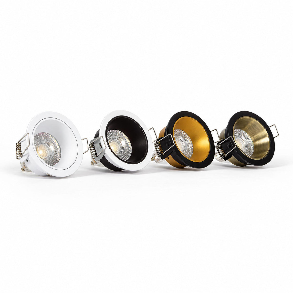 VK Light Ikon 1 GU10 zapustené bodové svietidlo Ø75 mm
