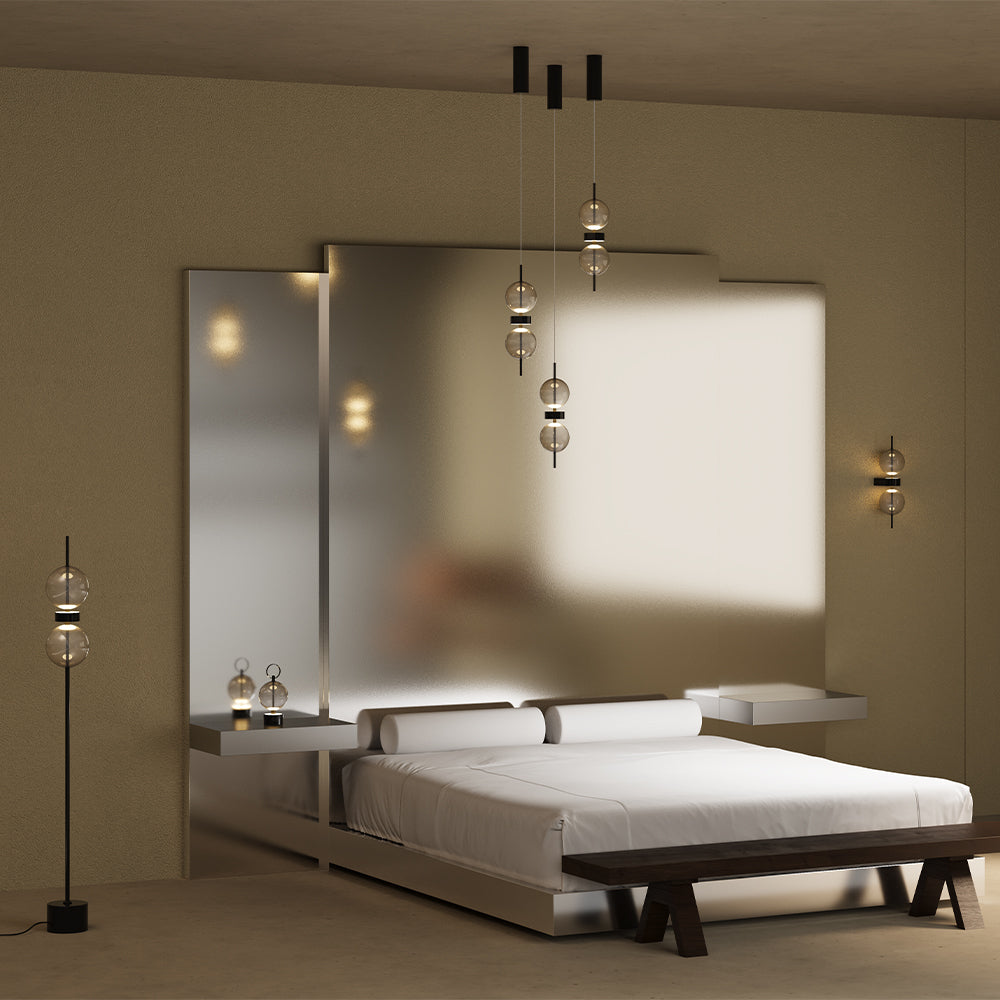 Maytoni Double Moon LED prenosné stolová svietidlo
