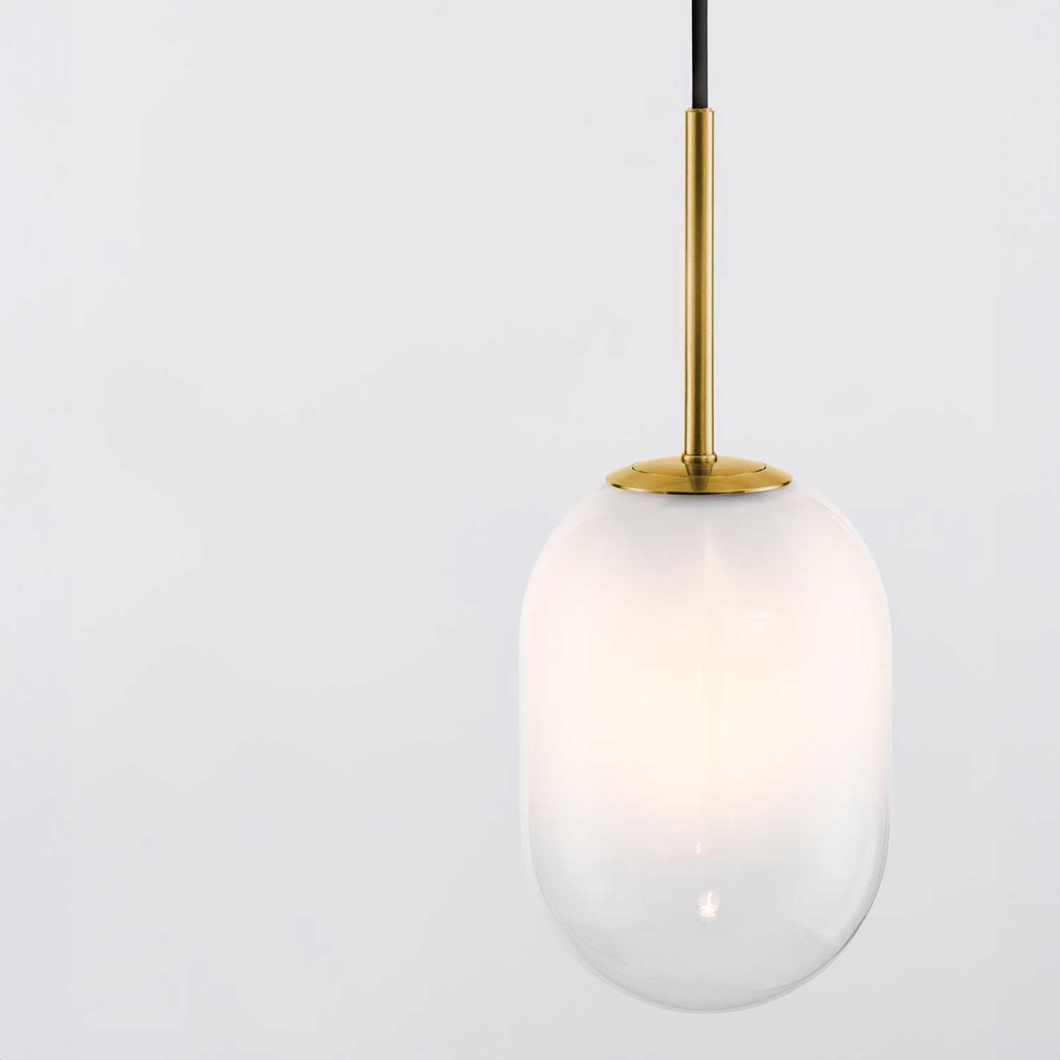 Nova Luce Chrysi G9 skleněné závěsné svítidlo zlaté