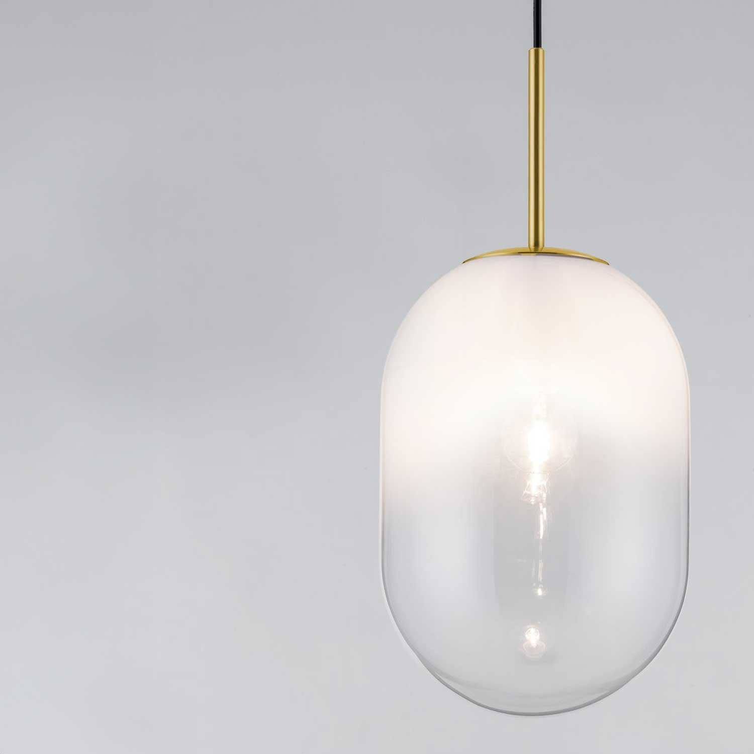 Nova Luce Chrysi G9 skleněné závěsné svítidlo zlaté