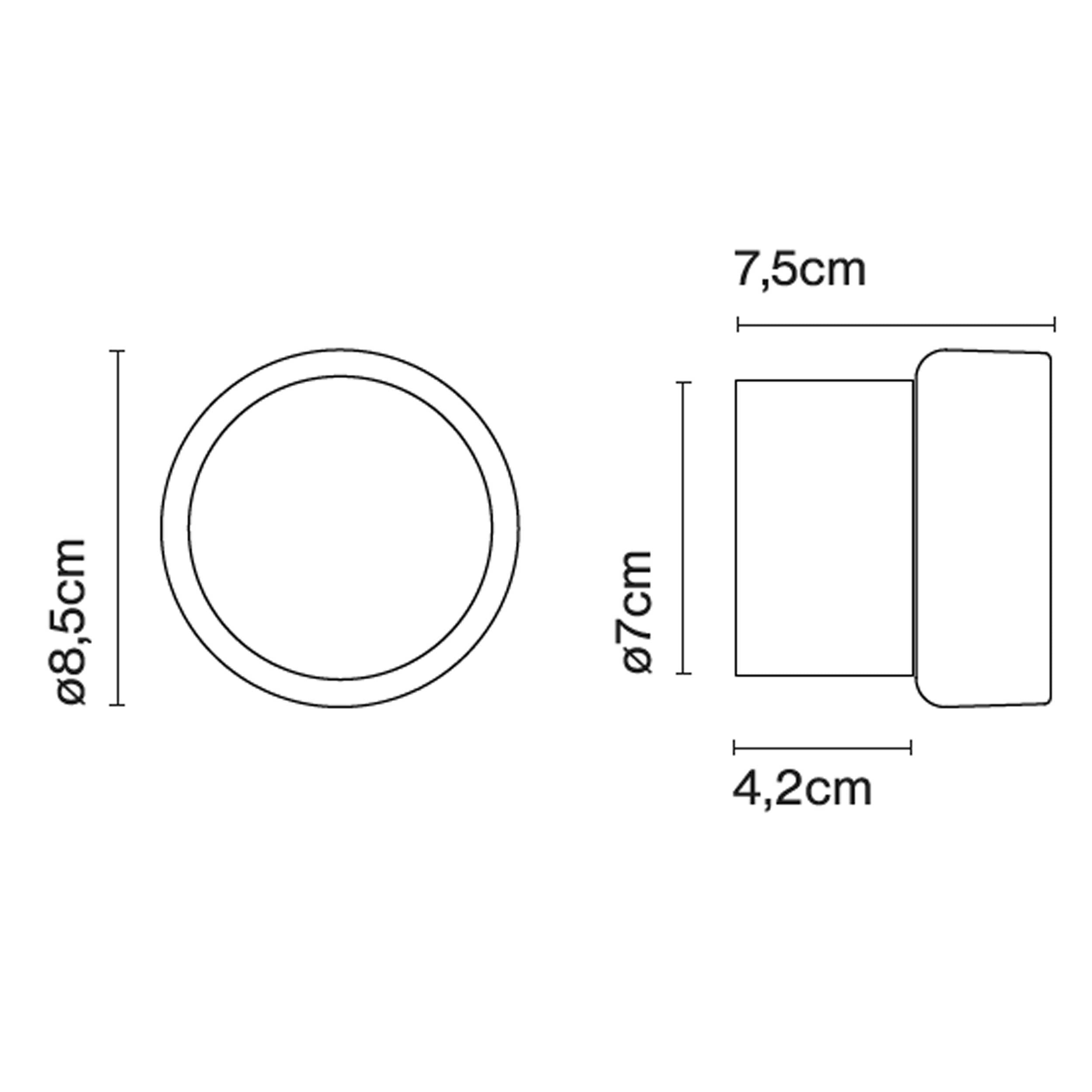 Marset Roc Mini LED nástenné svietidlo