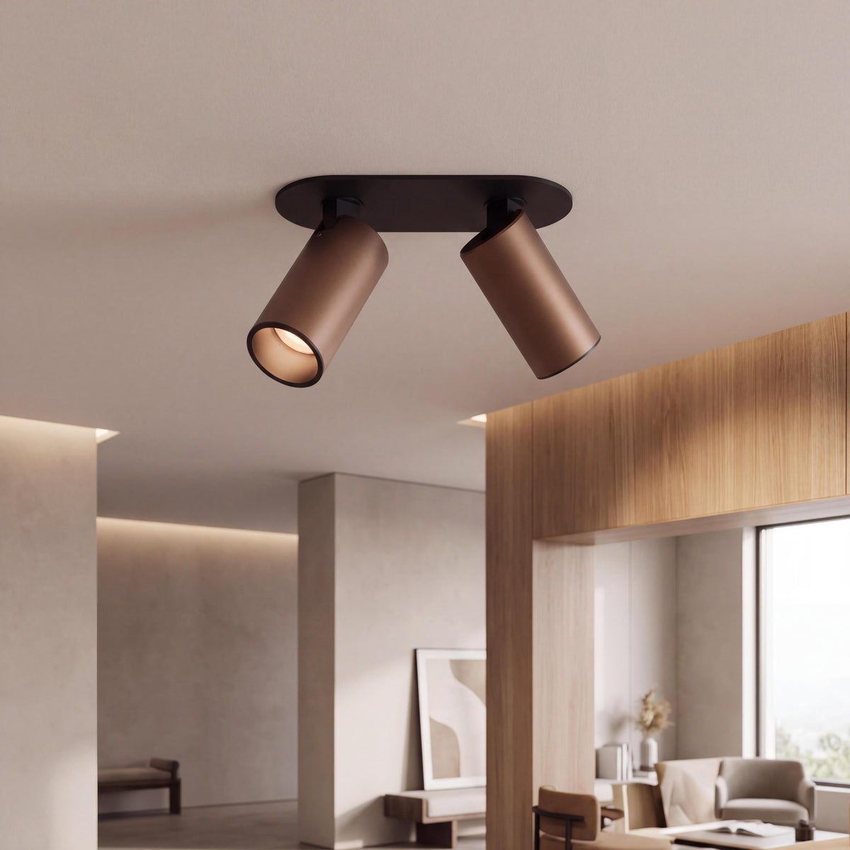 VK Light Coko LED Double zapustené svietidlo