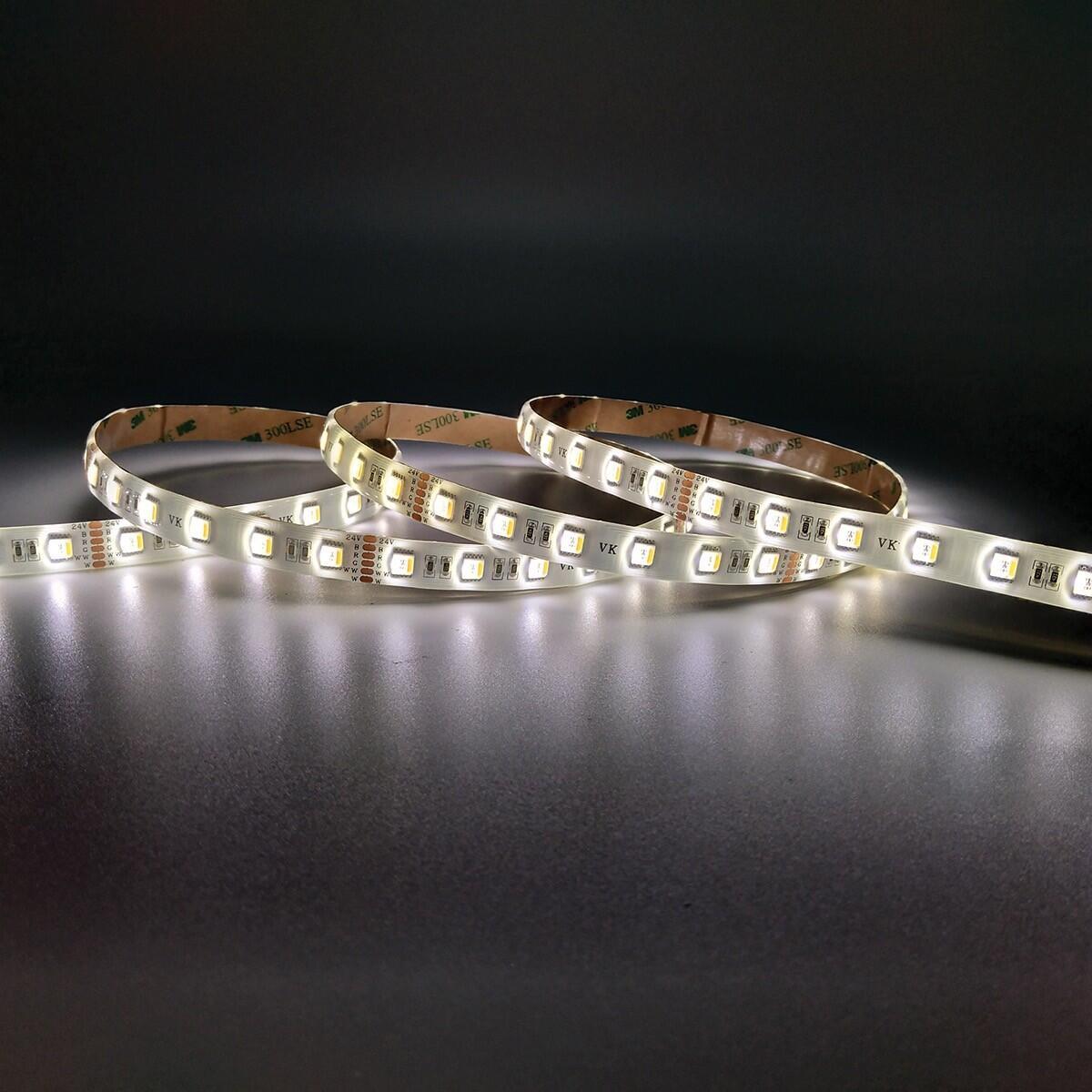 LED pásik RGB+CCT 24 V 18 W/m CRI90 IP20 2400 K–6000 K (5 m)