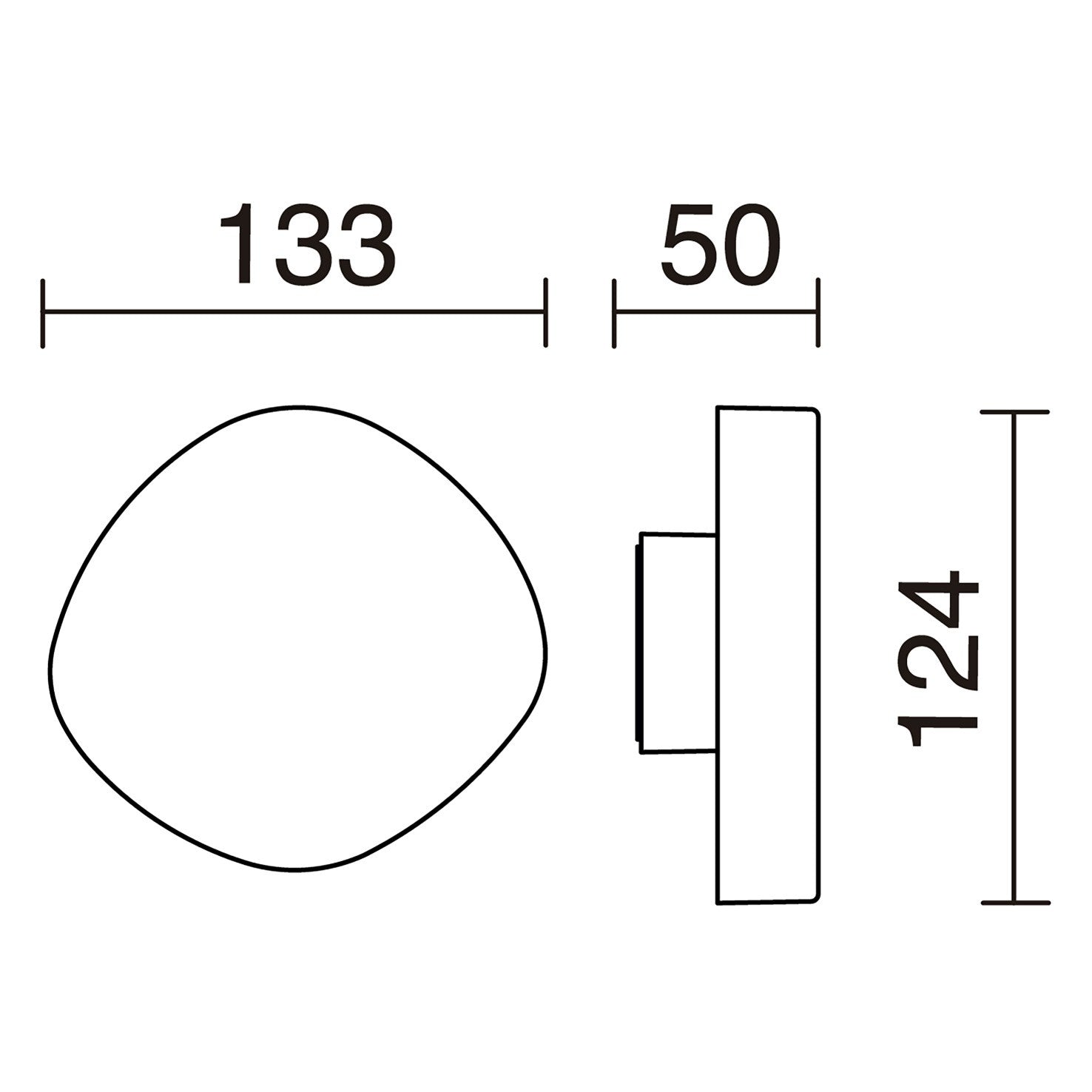 Dopo Cloud LED přisazené svítidlo bílé