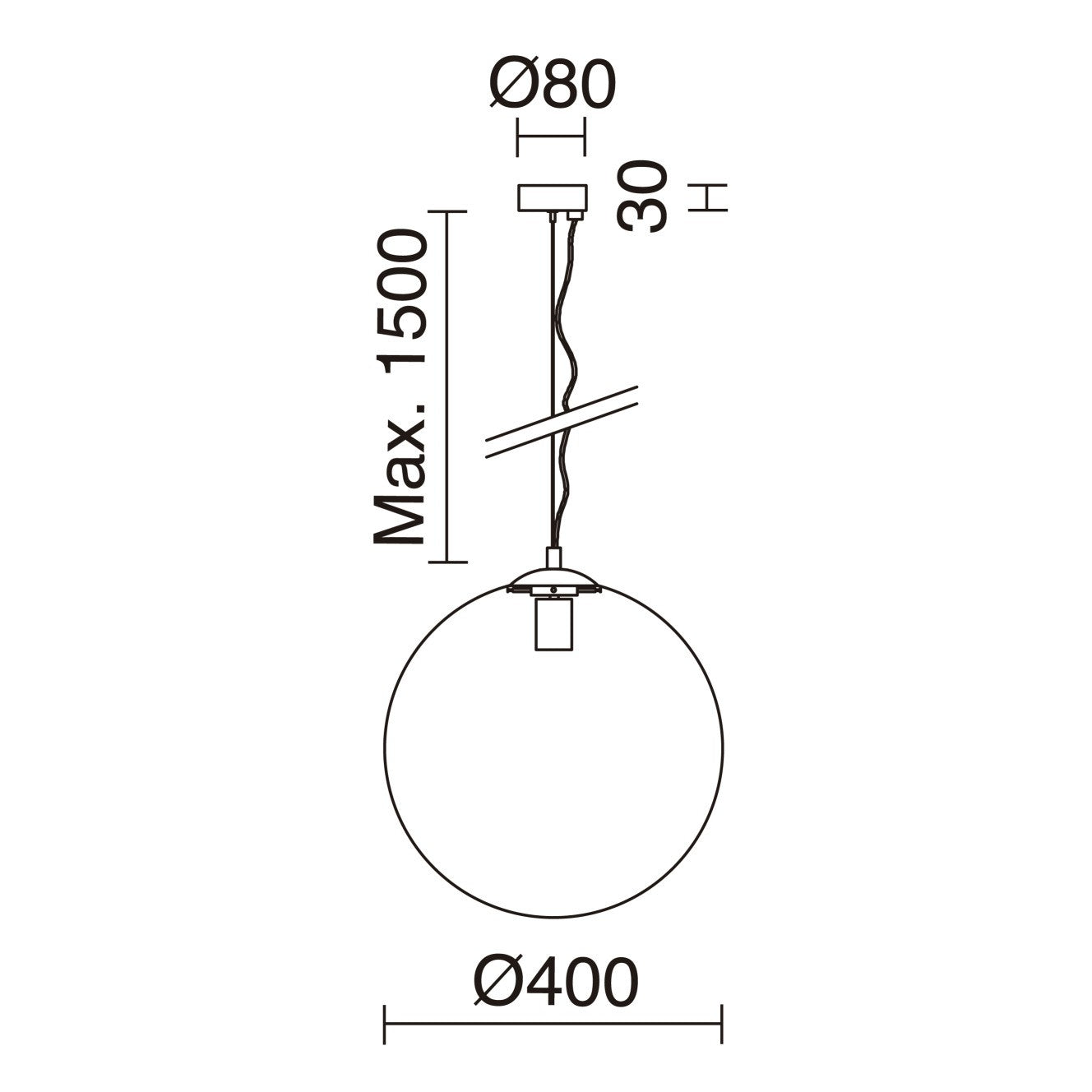 Exo Oxy mat E27 závěsné svítidlo zlaté