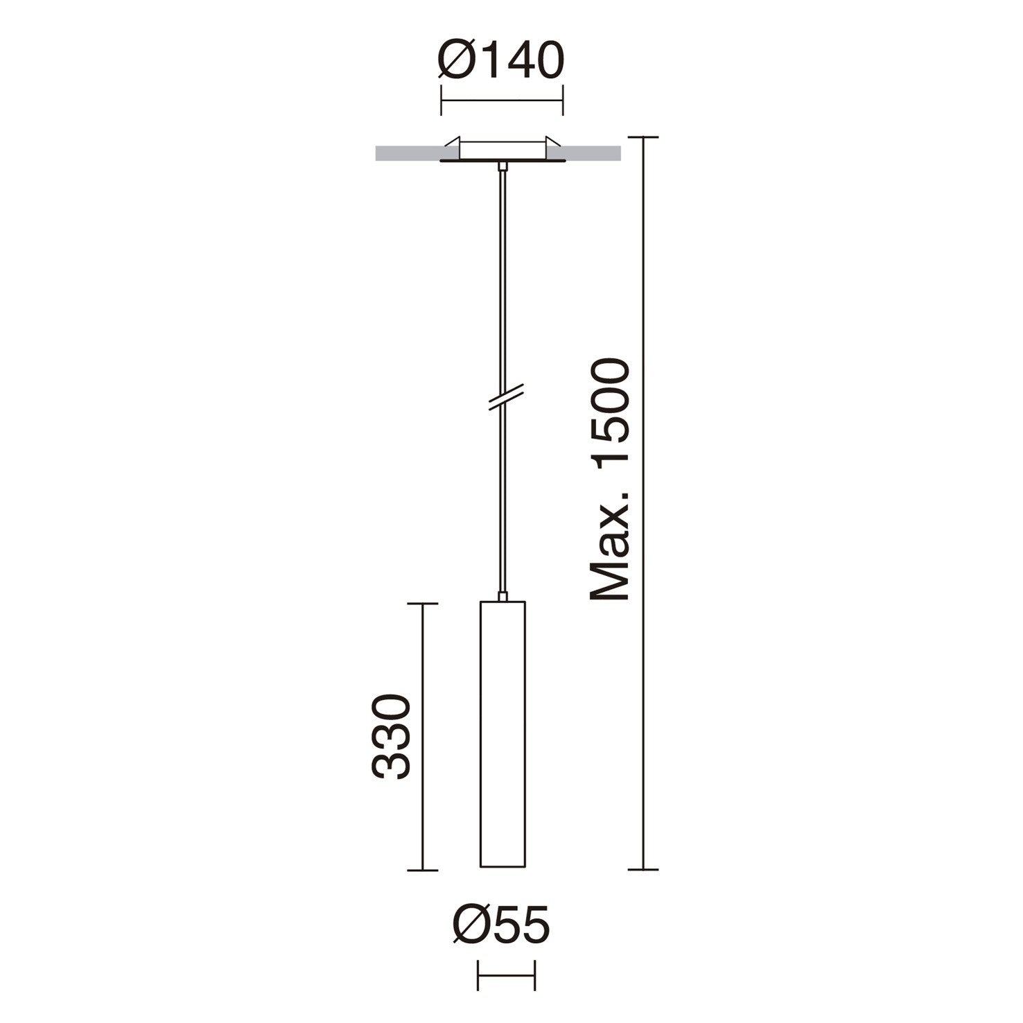 Exo Tania C zápustné GU10 závěsné svítidlo zlaté