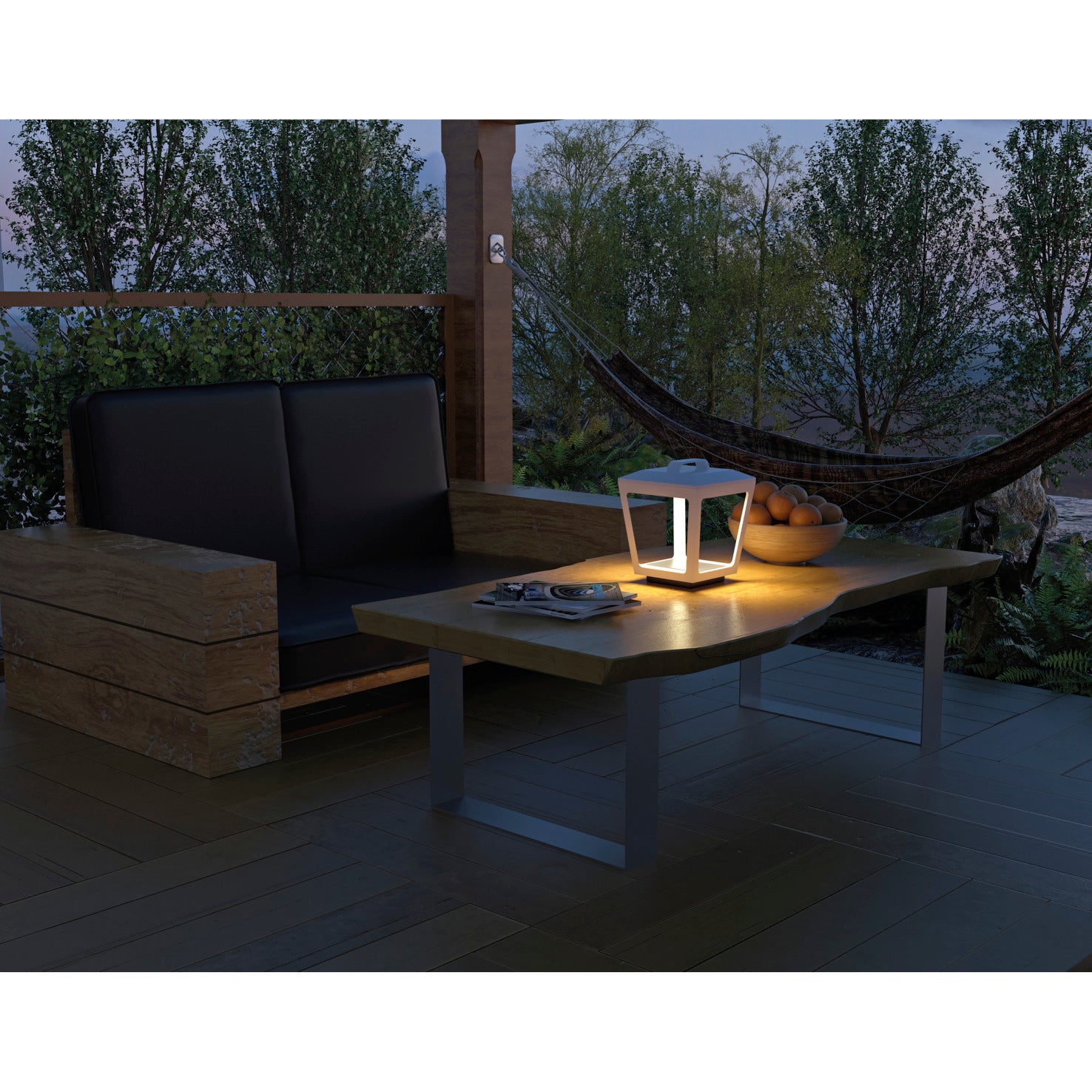 Dopo Bled LED přenosná lampa bílá