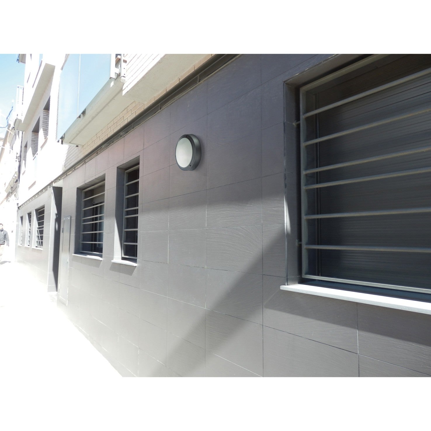 Cristher Daira LED přisazené svítidlo bez mřížky antracitové