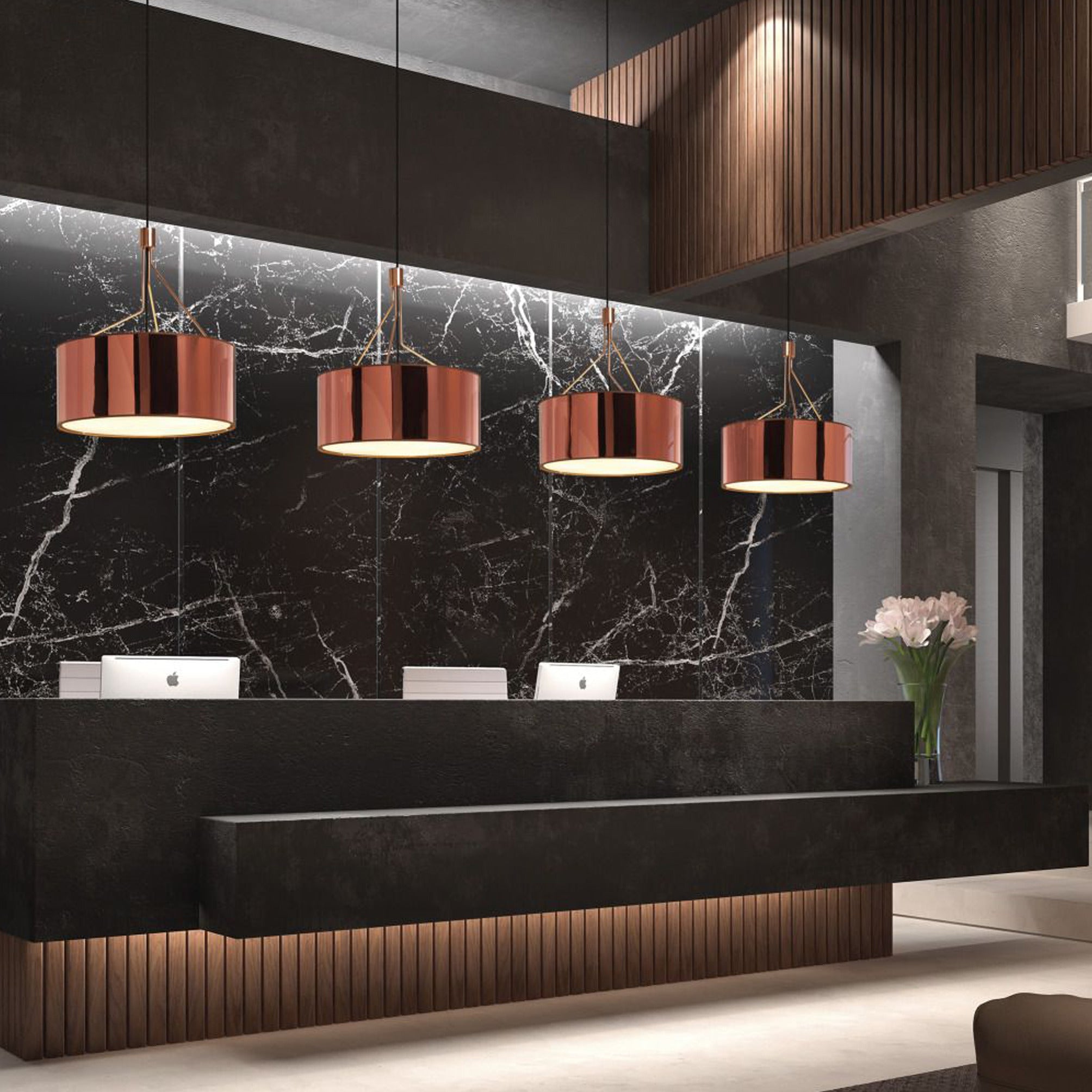 Exo Diagonal C E27 závěsné svítidlo černé