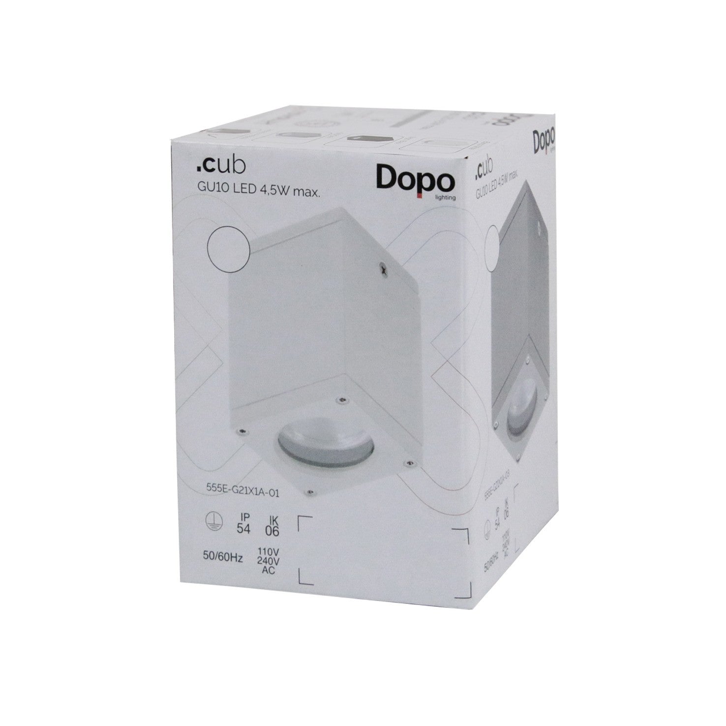 Dopo Cub C GU10 přisazené svítidlo bílé