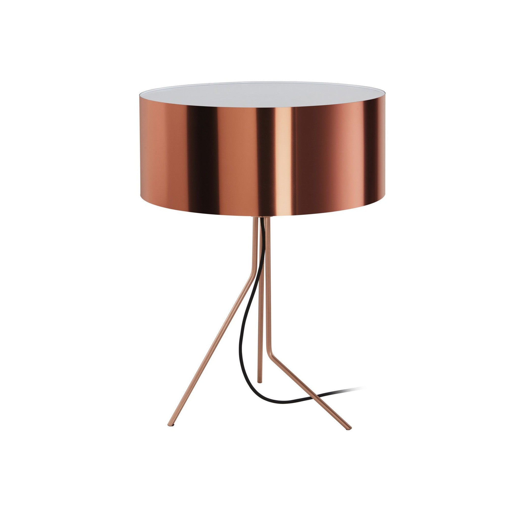 Exo Diagonal E27 stolní svítidlo měděné