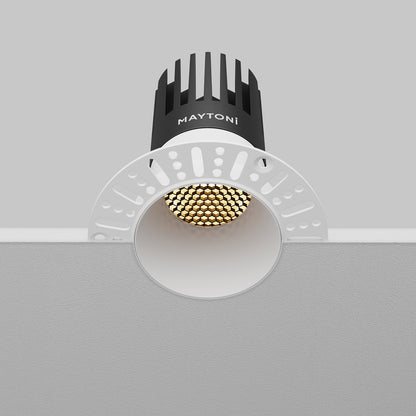 Maytoni downlight Dip LED 50° zapustené kruhové svietidlo biele