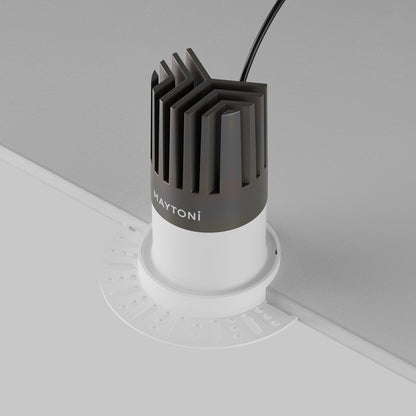 Maytoni downlight Dip LED 50° zapustené kruhové svietidlo biele